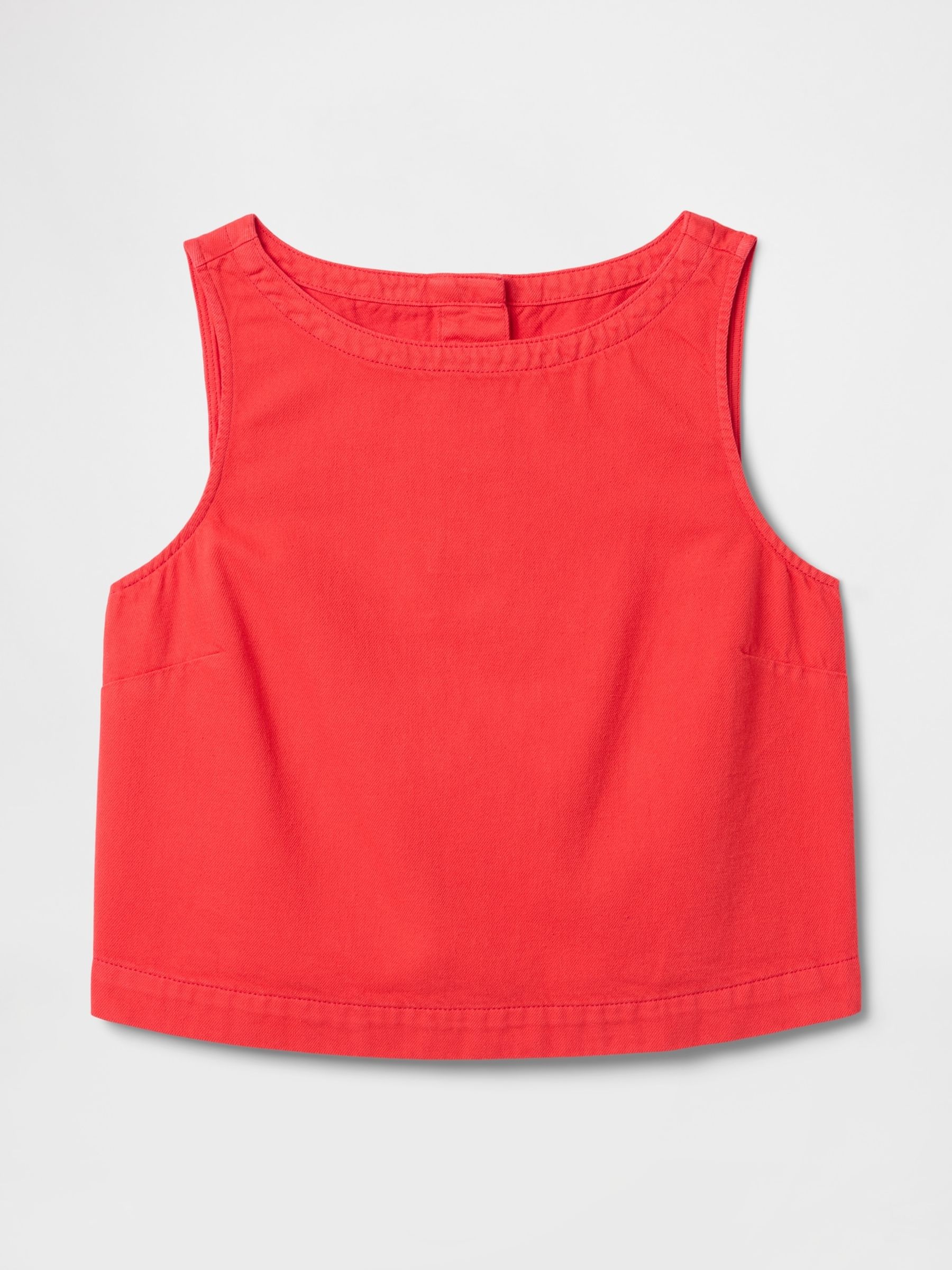 Red UltraSoft Denim Shell Vest Top - Image 4 of 4