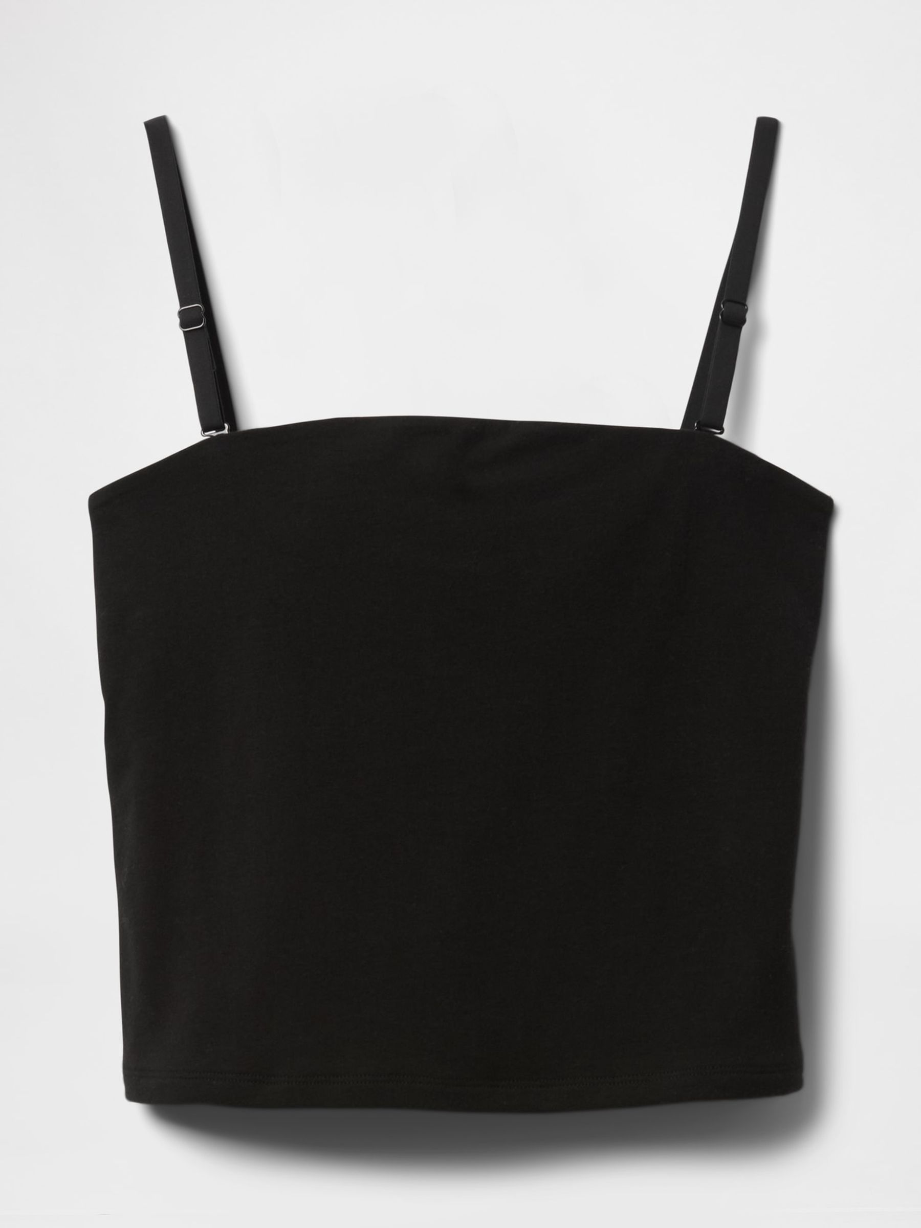 Black CloseKnit Cropped Tube Top - Image 5 of 5