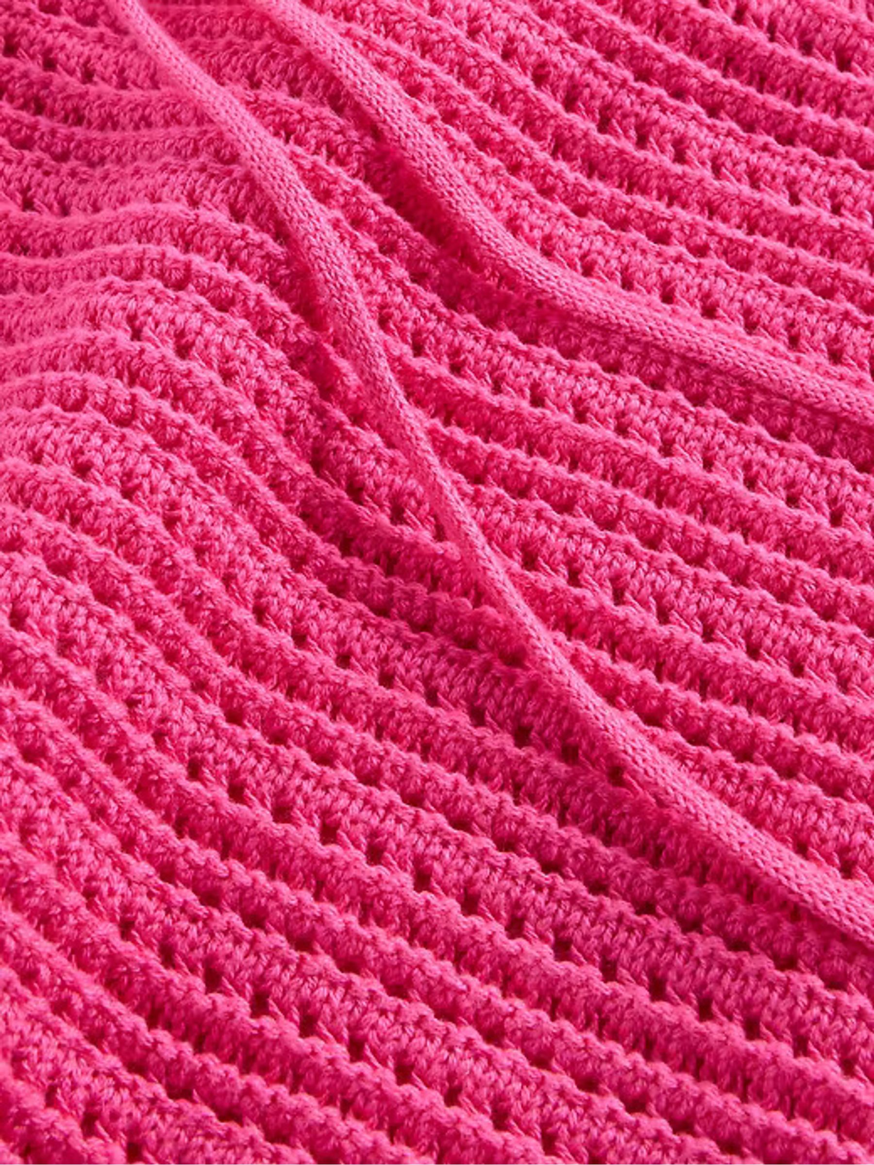 Pink Crochet Easy Shorts - Image 7 of 7