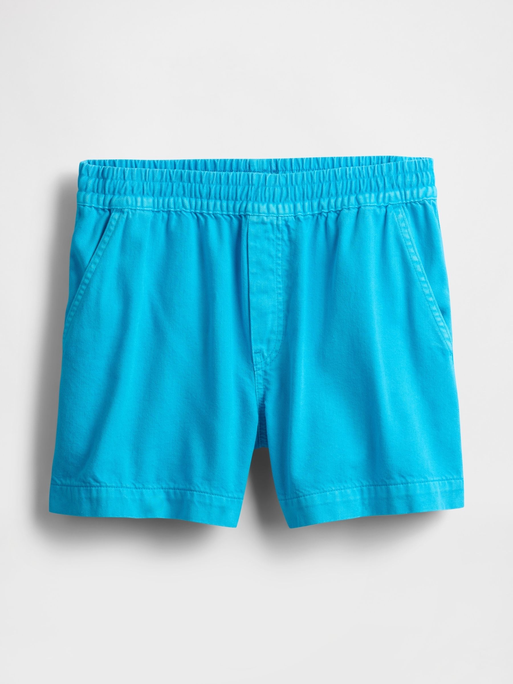 Blue UltraSoft Denim Easy Shorts - Image 5 of 5
