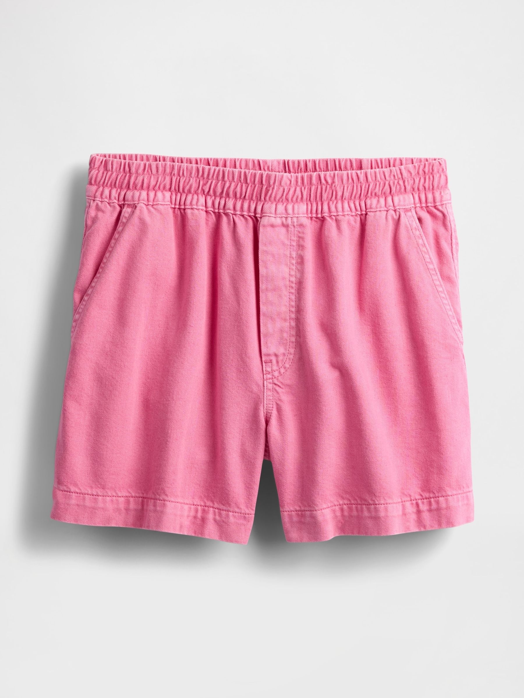 Pink UltraSoft Denim Easy Shorts - Image 5 of 5