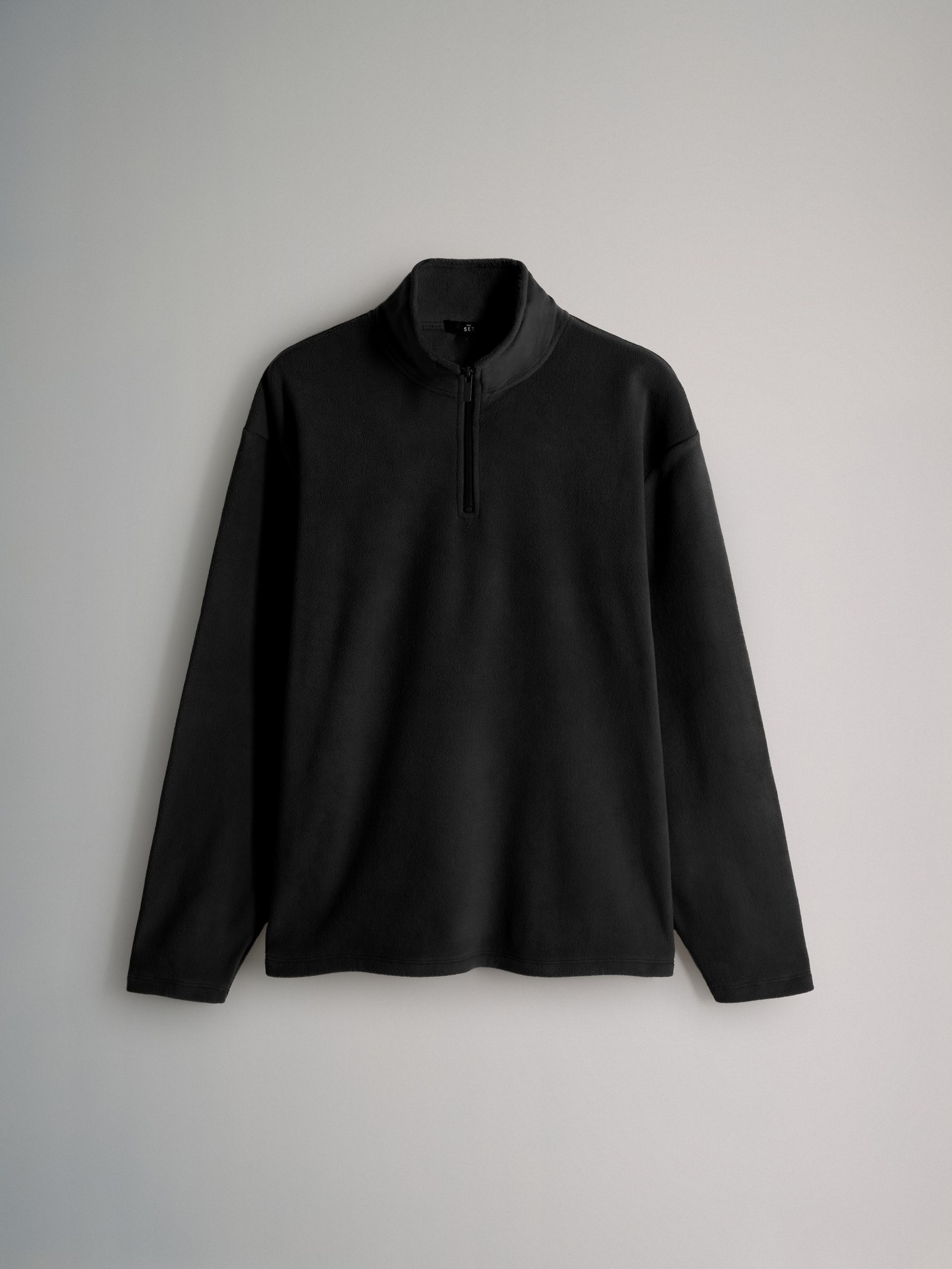 Black/Navy Blue/Grey 3 Pack Zip Neck Micro Fleece - Image 2 of 6