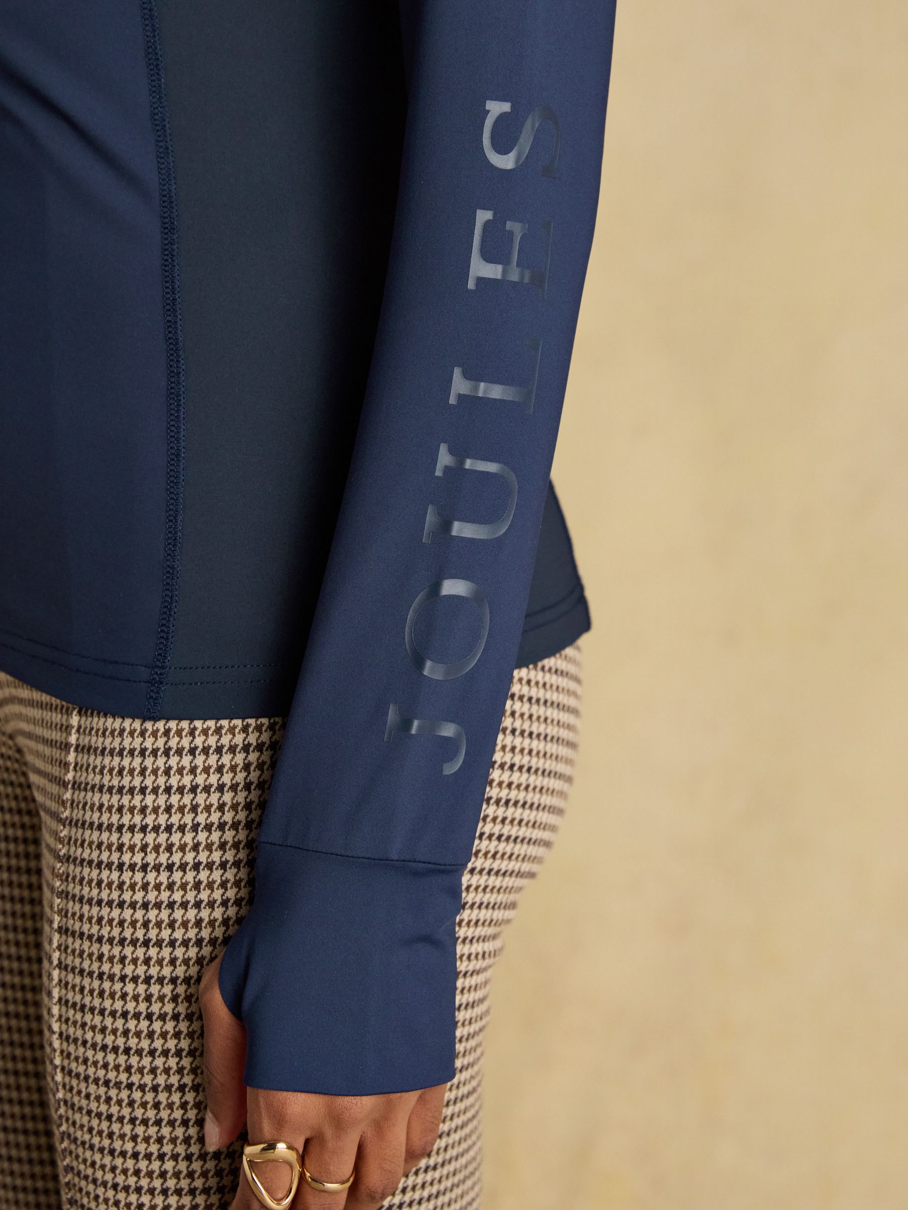 Navy Long Sleeve Technical Jersey Base Layer - Image 5 of 7