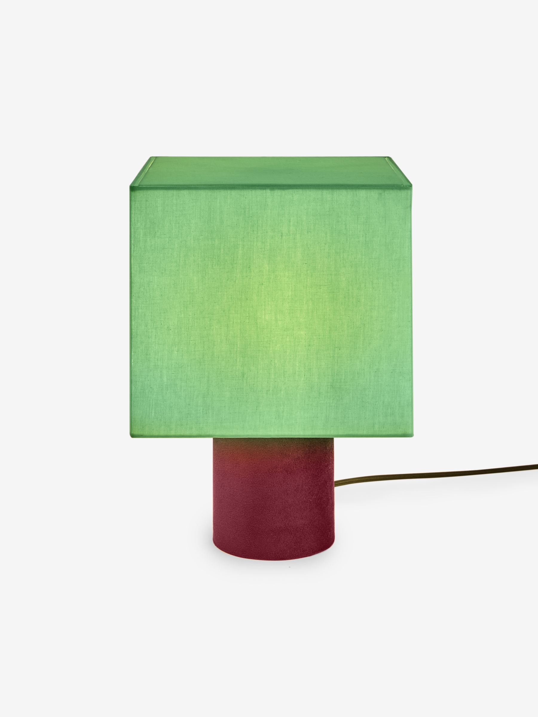 Tiana Table Lamp in Green/Brown - Image 5 of 6