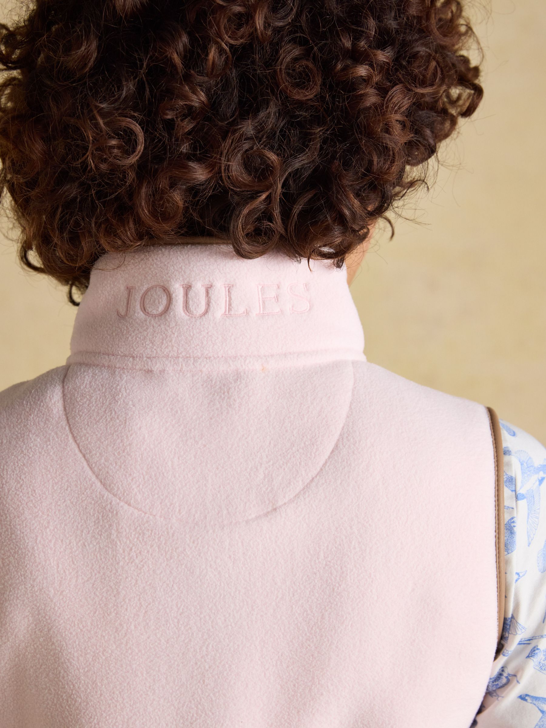 Heritage Light Pink Longline Polar Fleece Gilet - Image 9 of 11