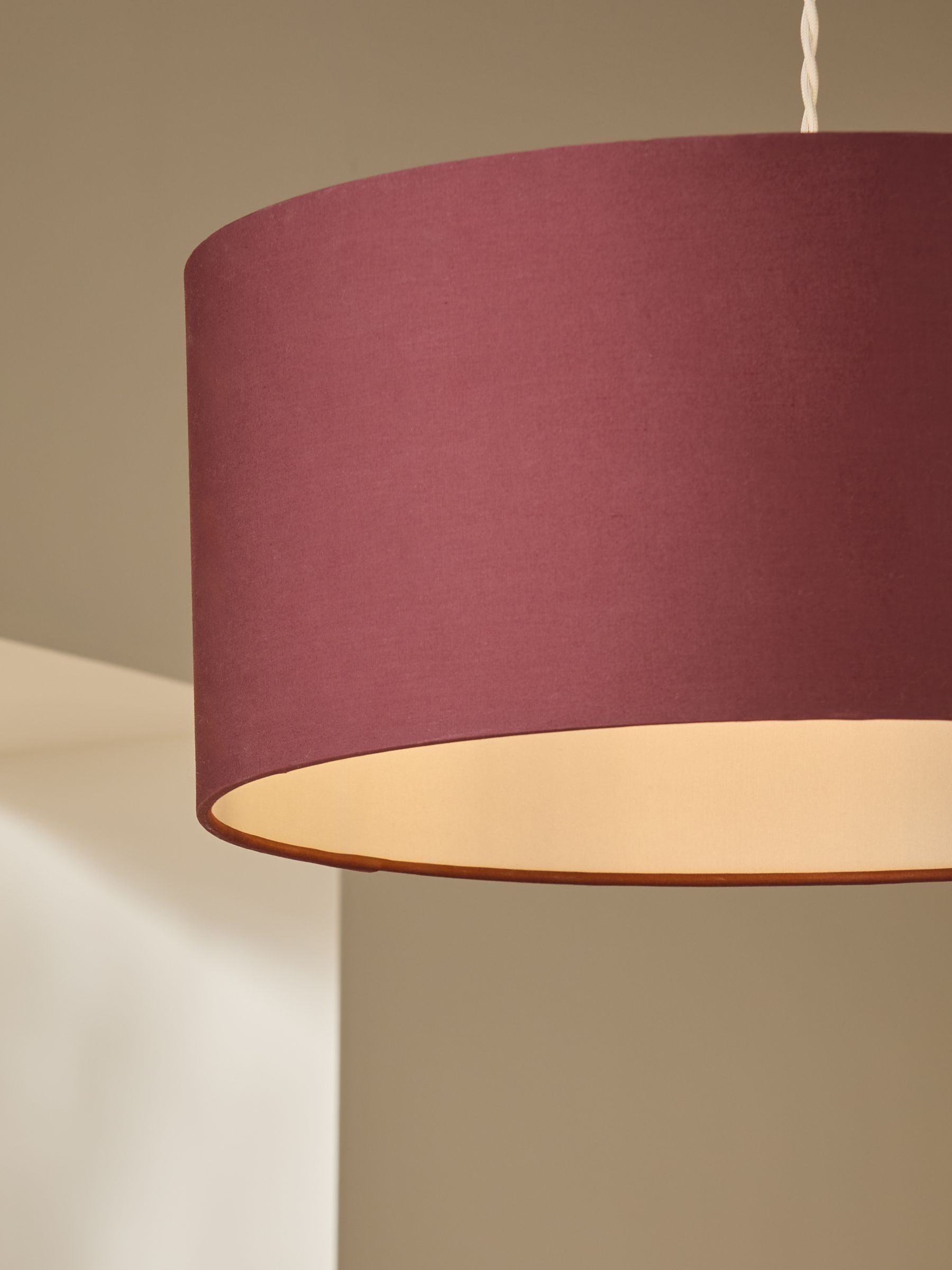 Oro Easy Fit Drum Shade in Brown - Image 3 of 5
