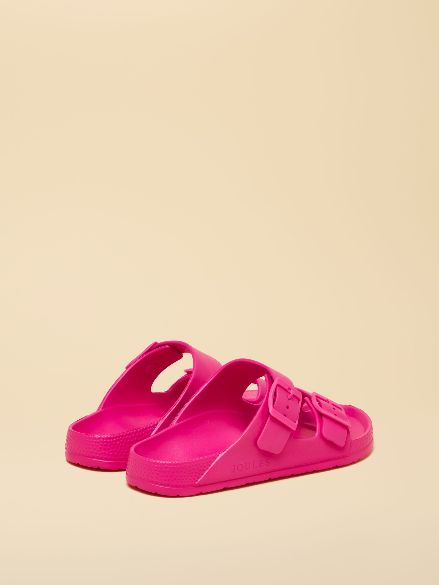 Sunseeker Bright Pink EVA Double Buckle Sliders - Image 2 of 6