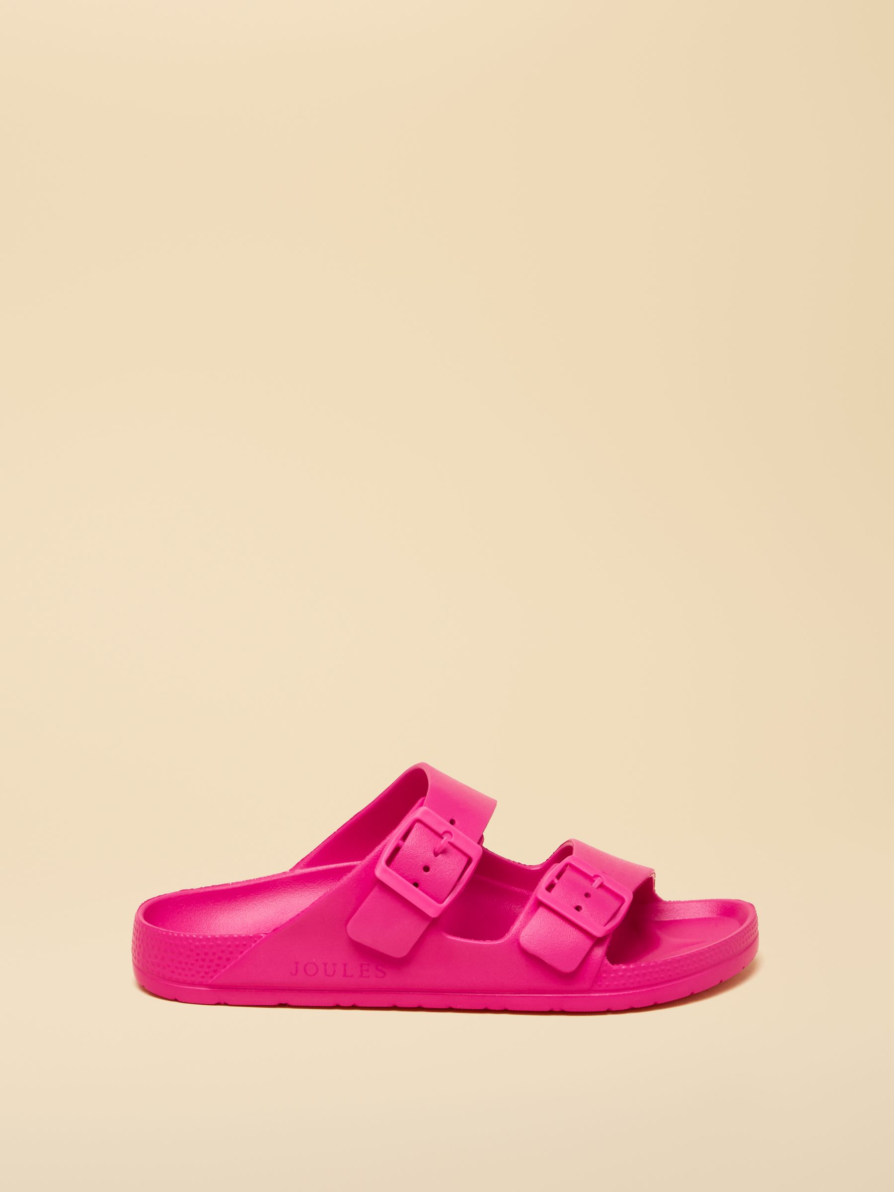 Sunseeker Bright Pink EVA Double Buckle Sliders - Image 3 of 6