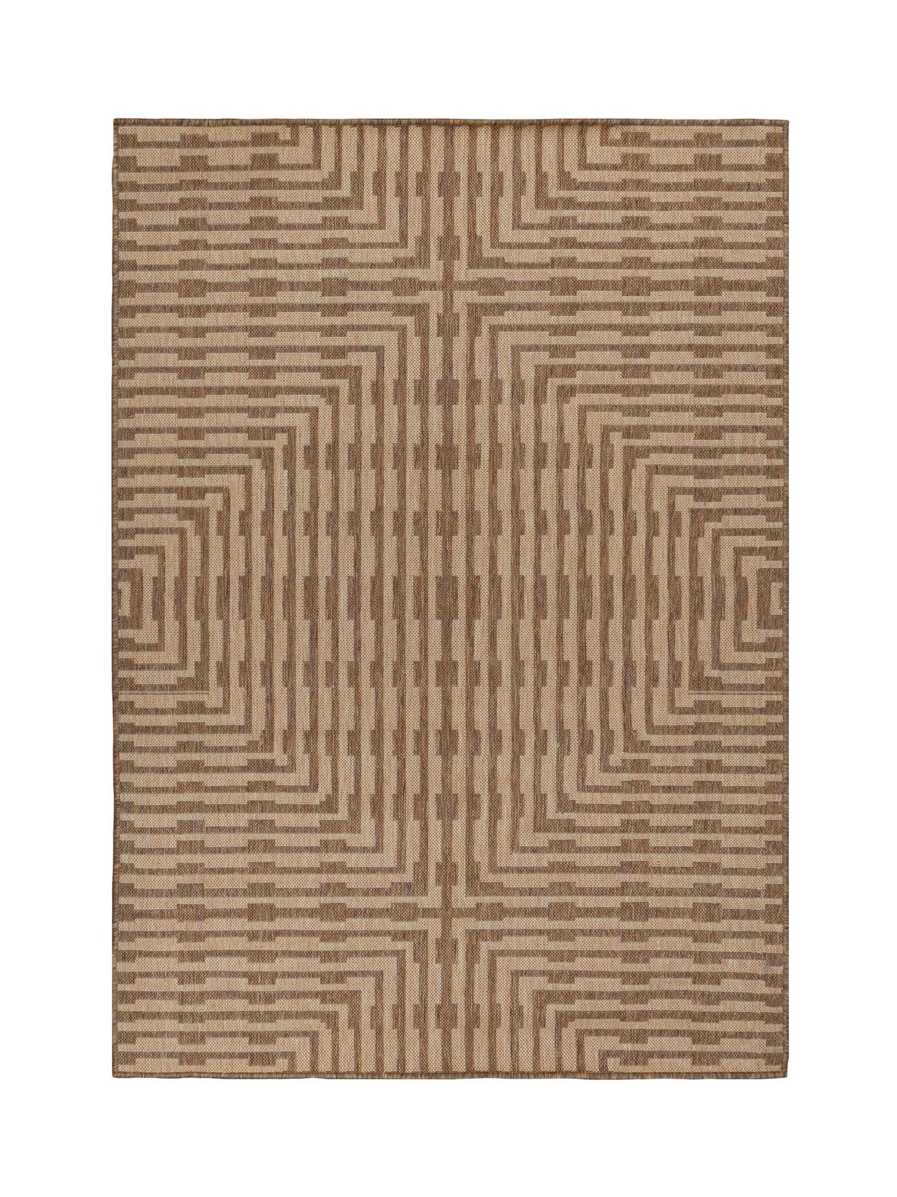 Natural Sandown Jute Effect Indoor/Outdoor Washable Rug - Image 5 of 5