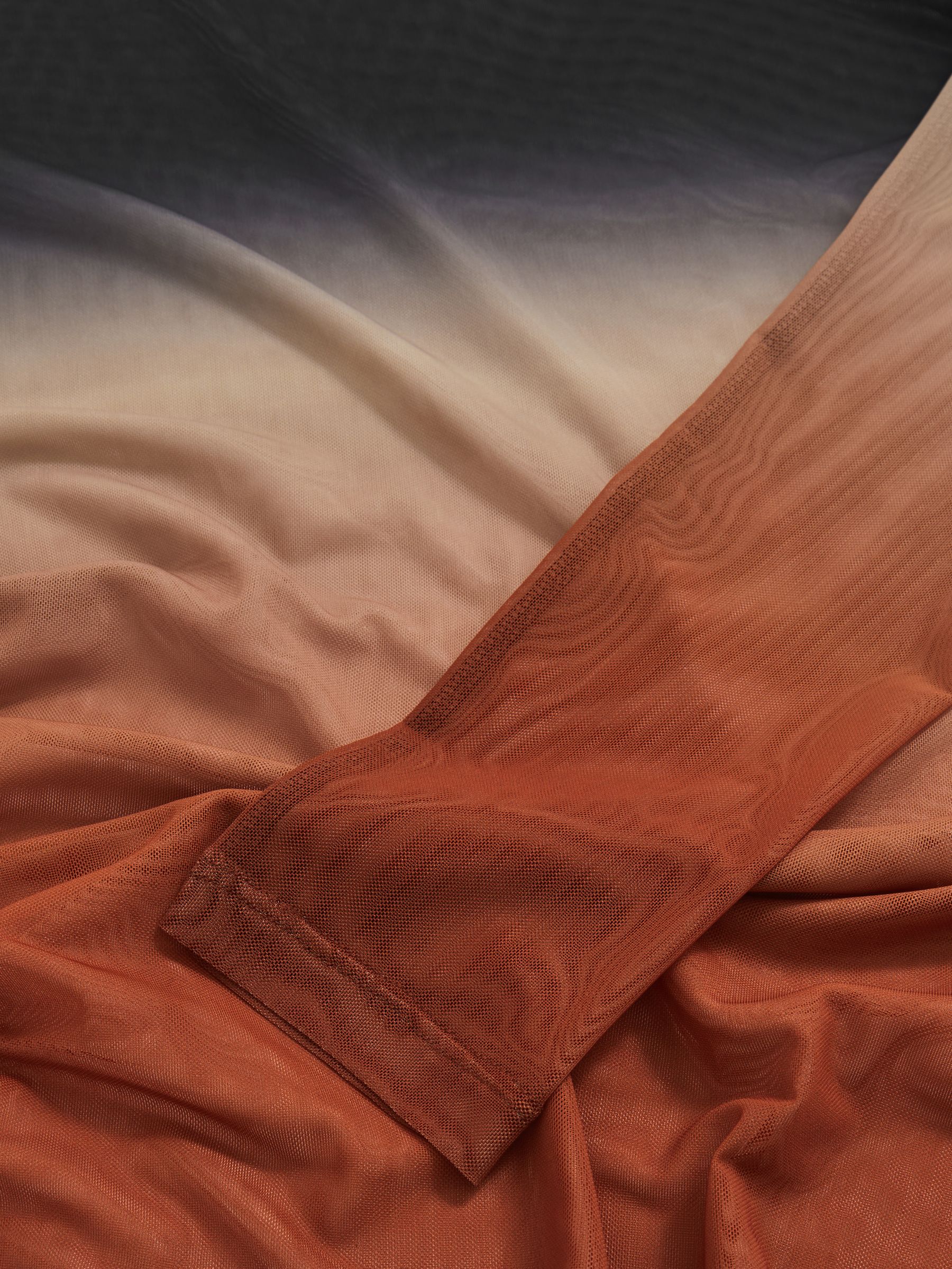 McLaren F1 Team Ombré Mesh Maxi Dress in Multi - Image 8 of 8