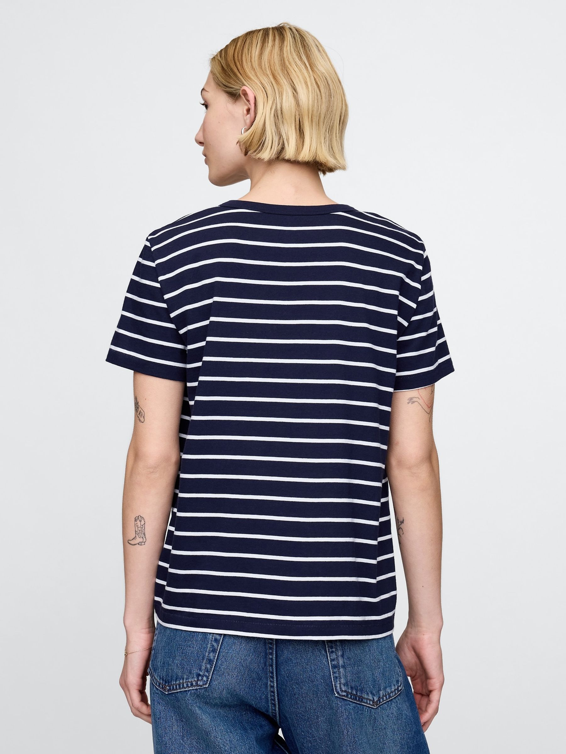 Navy Blue VintageSoft T-Shirt - Image 2 of 5