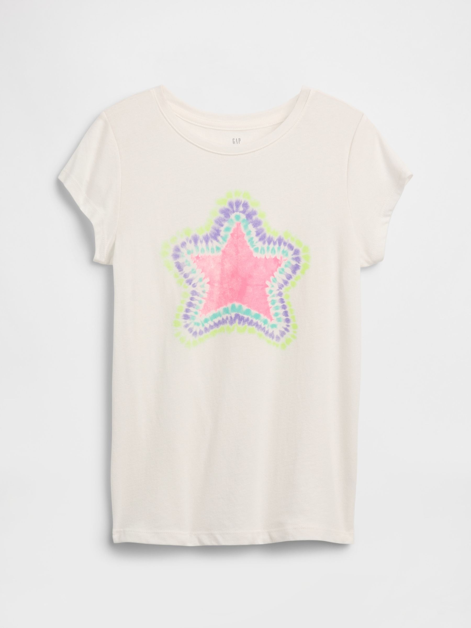 White Star Graphic Short Sleeve T-Shirt (4-13yrs) - Image 1 of 2