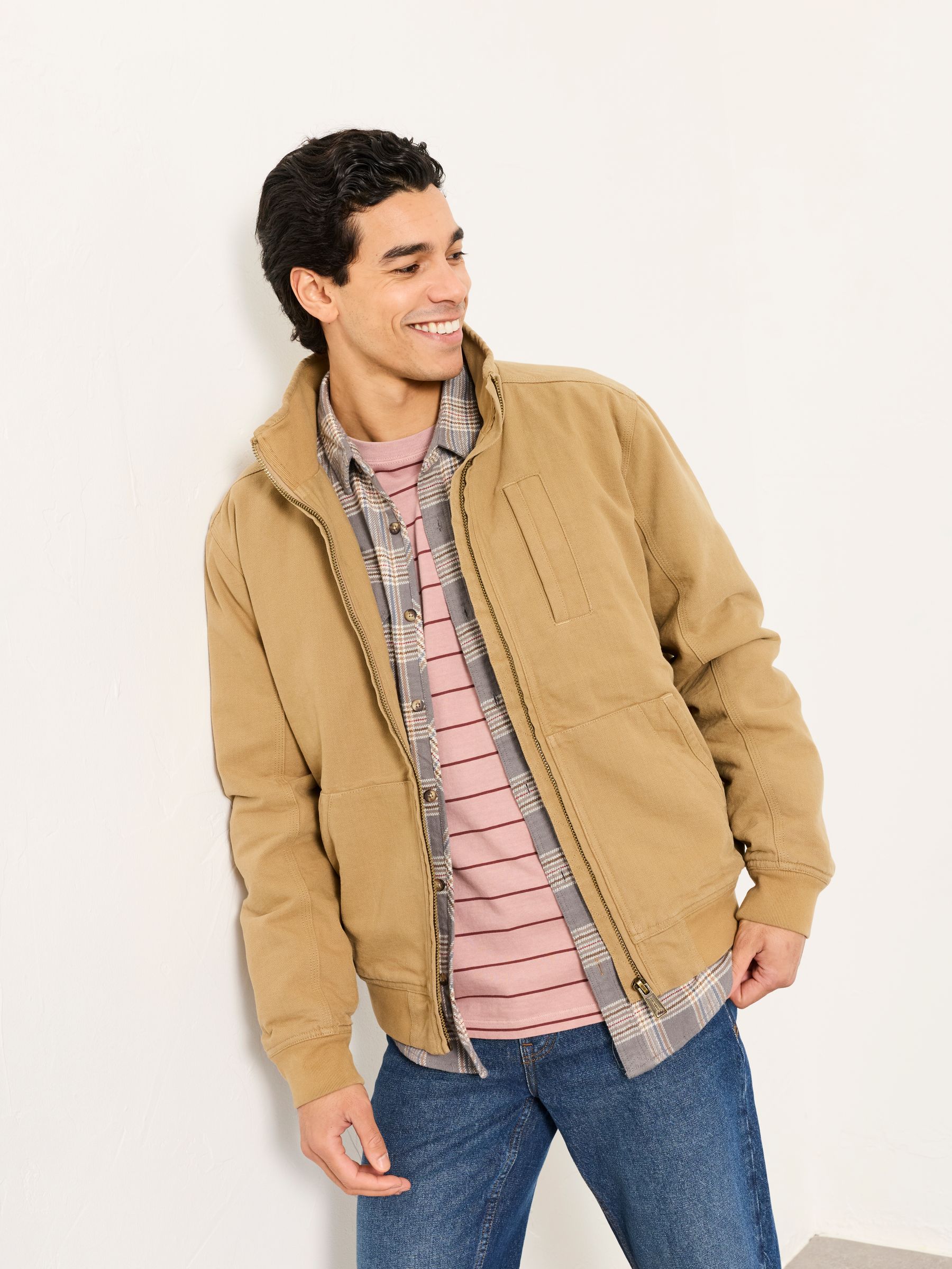 Harrington Stone Bomber Jacket - Image 2 of 9