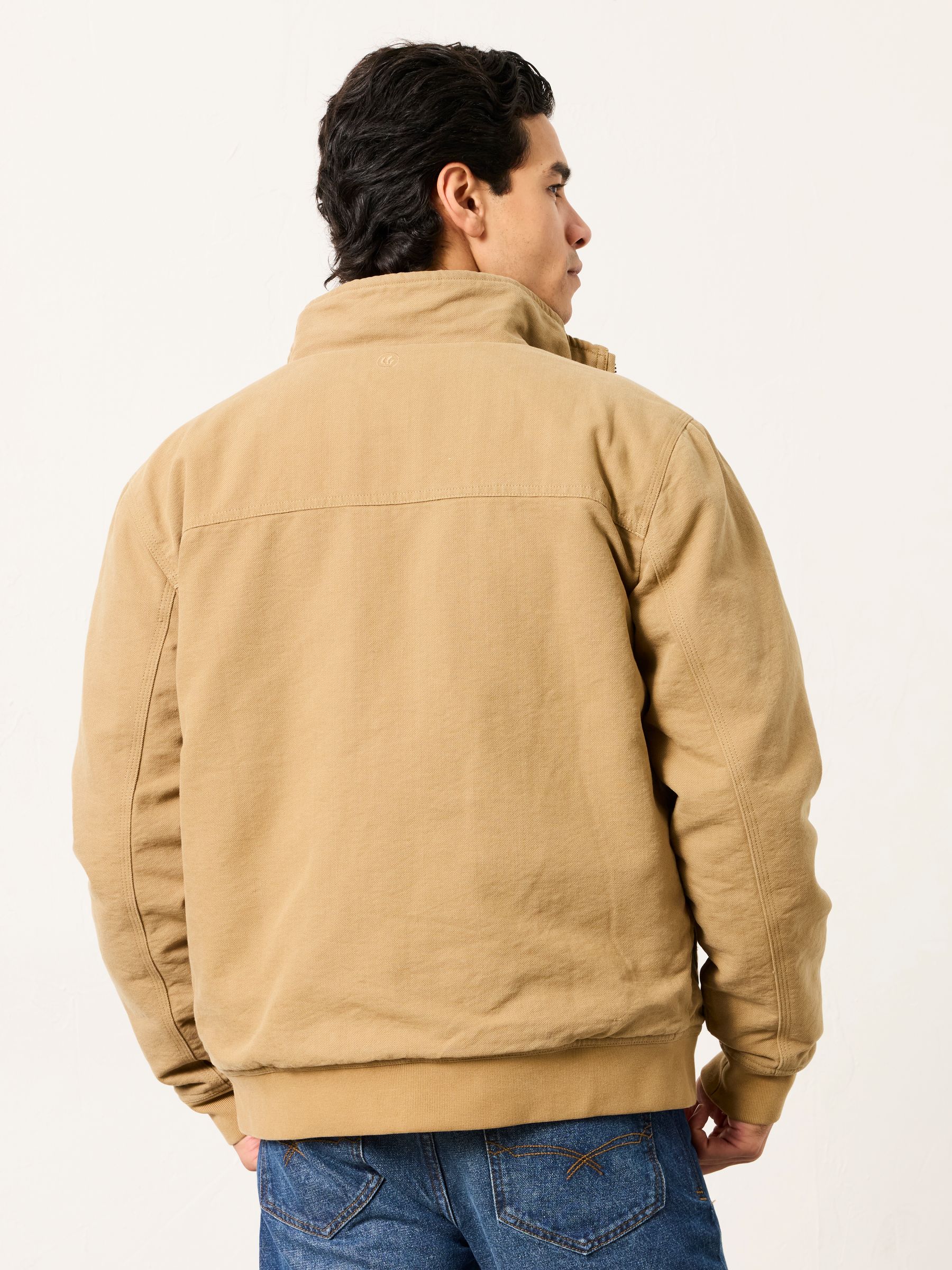 Harrington Stone Bomber Jacket - Image 3 of 9