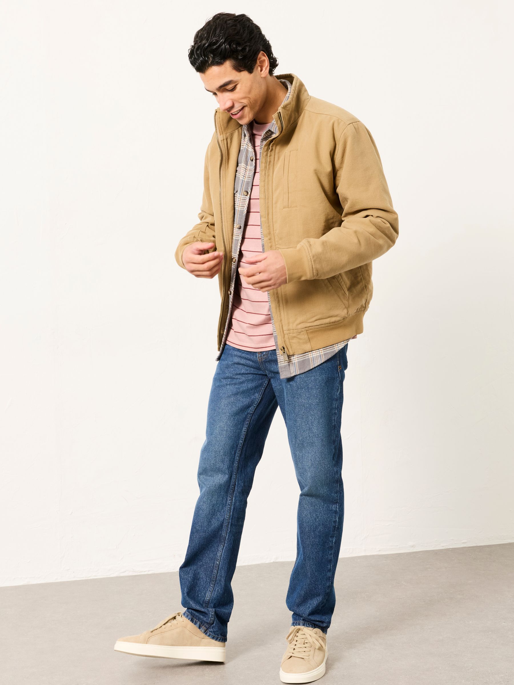 Harrington Stone Bomber Jacket - Image 4 of 9
