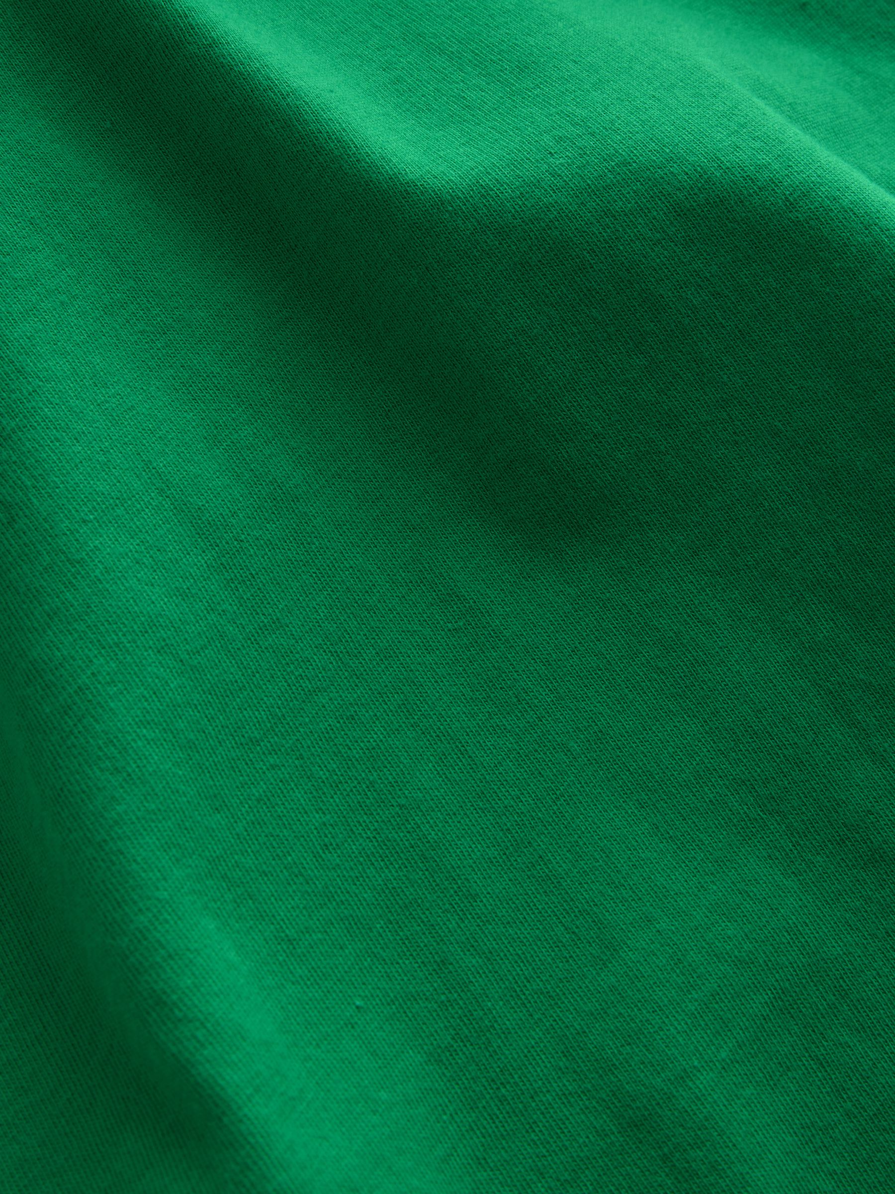 Dark Green Everyday Logo 100% Cotton Crew Neck Short Sleeve T-Shirt - Image 4 of 5