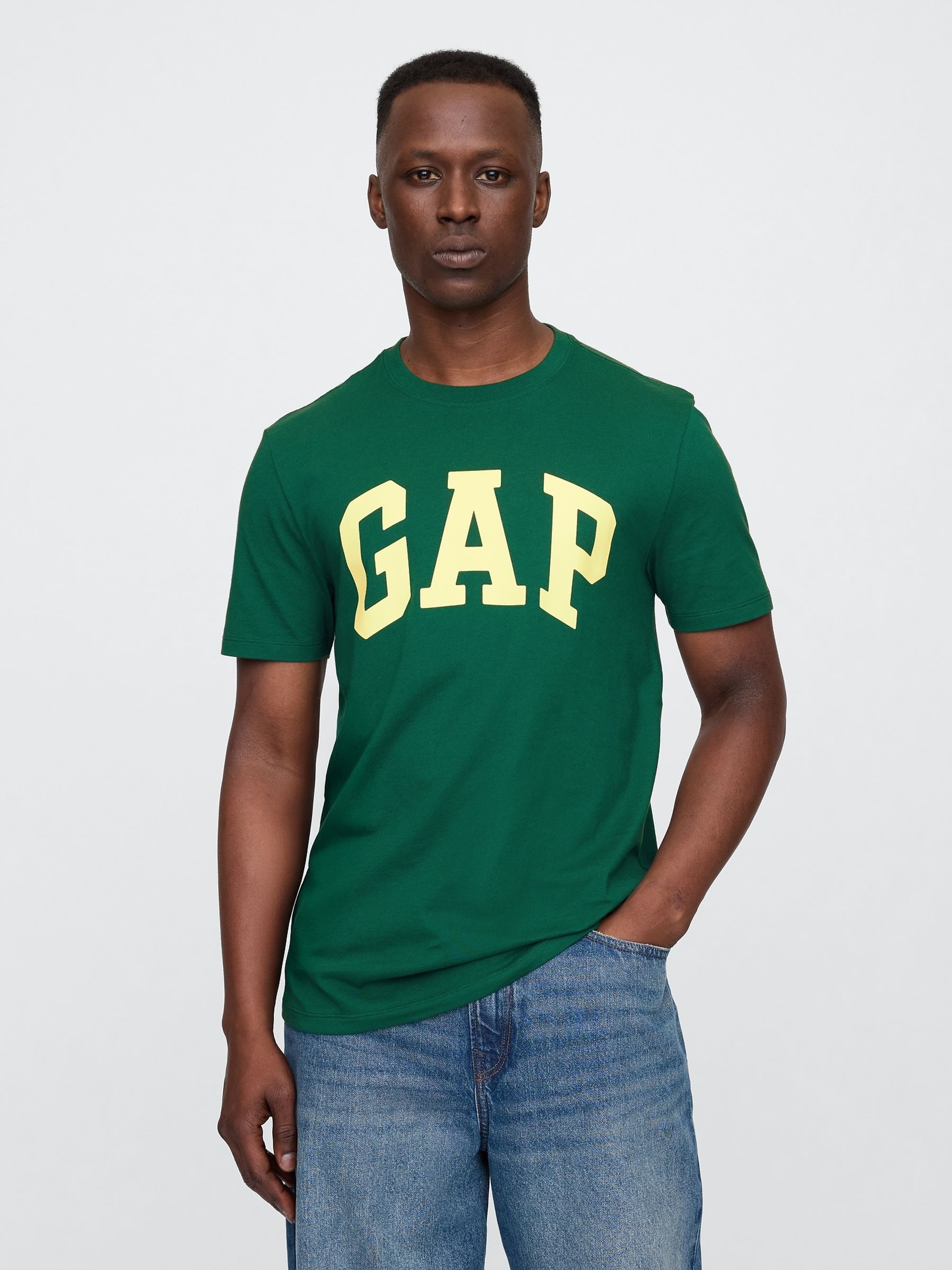Green Everyday Soft Logo T-Shirt - Image 1 of 5