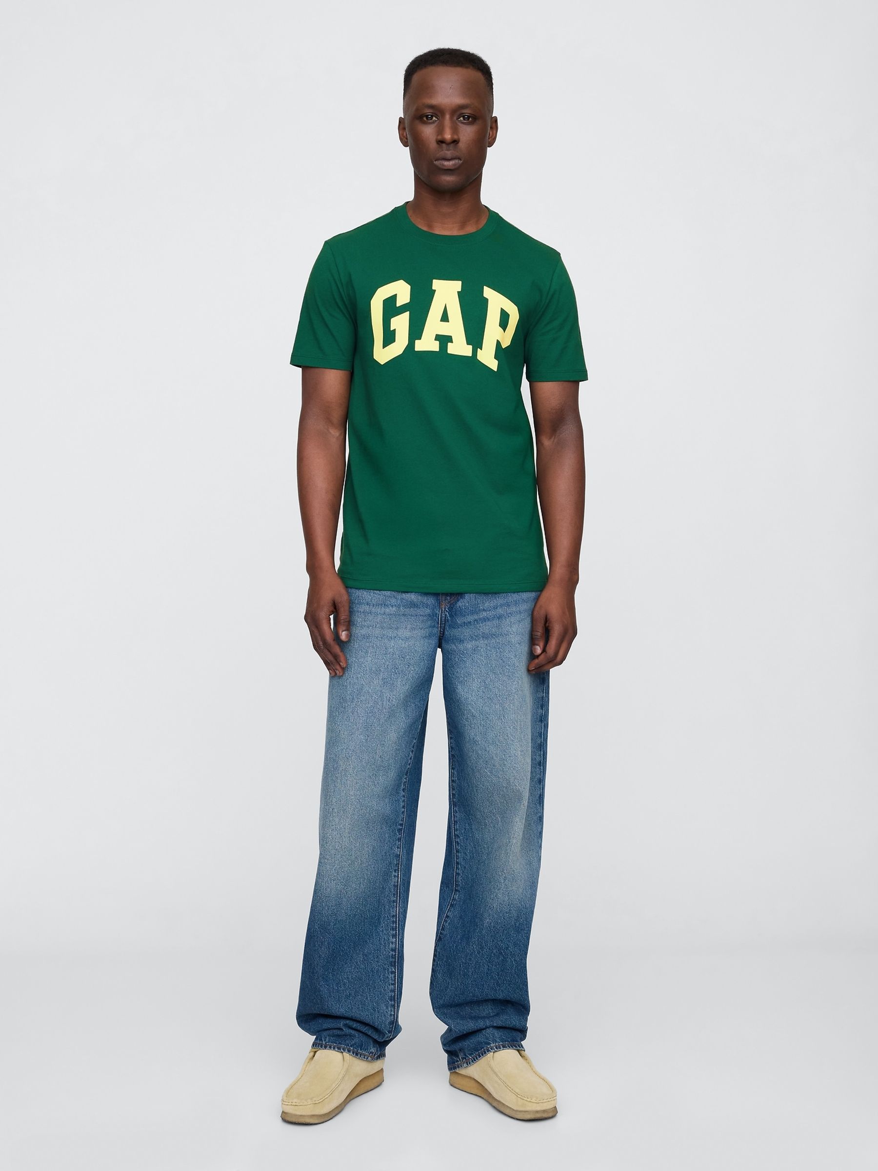 Green Everyday Soft Logo T-Shirt - Image 3 of 5