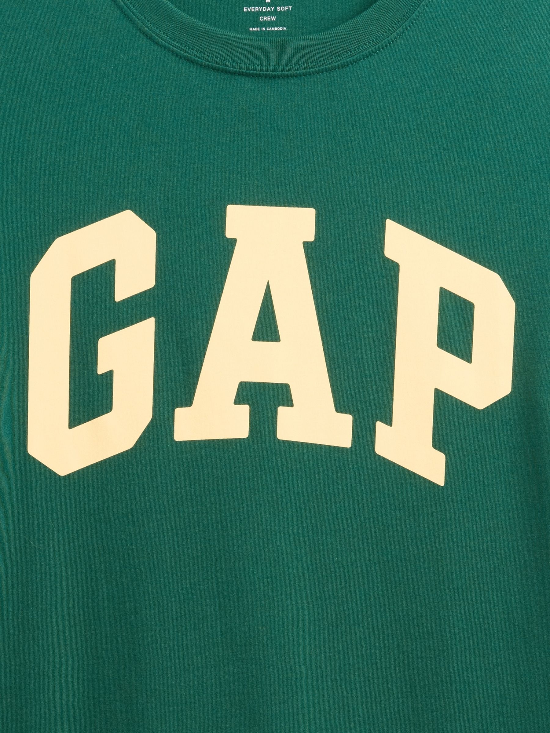 Green Everyday Soft Logo T-Shirt - Image 5 of 5