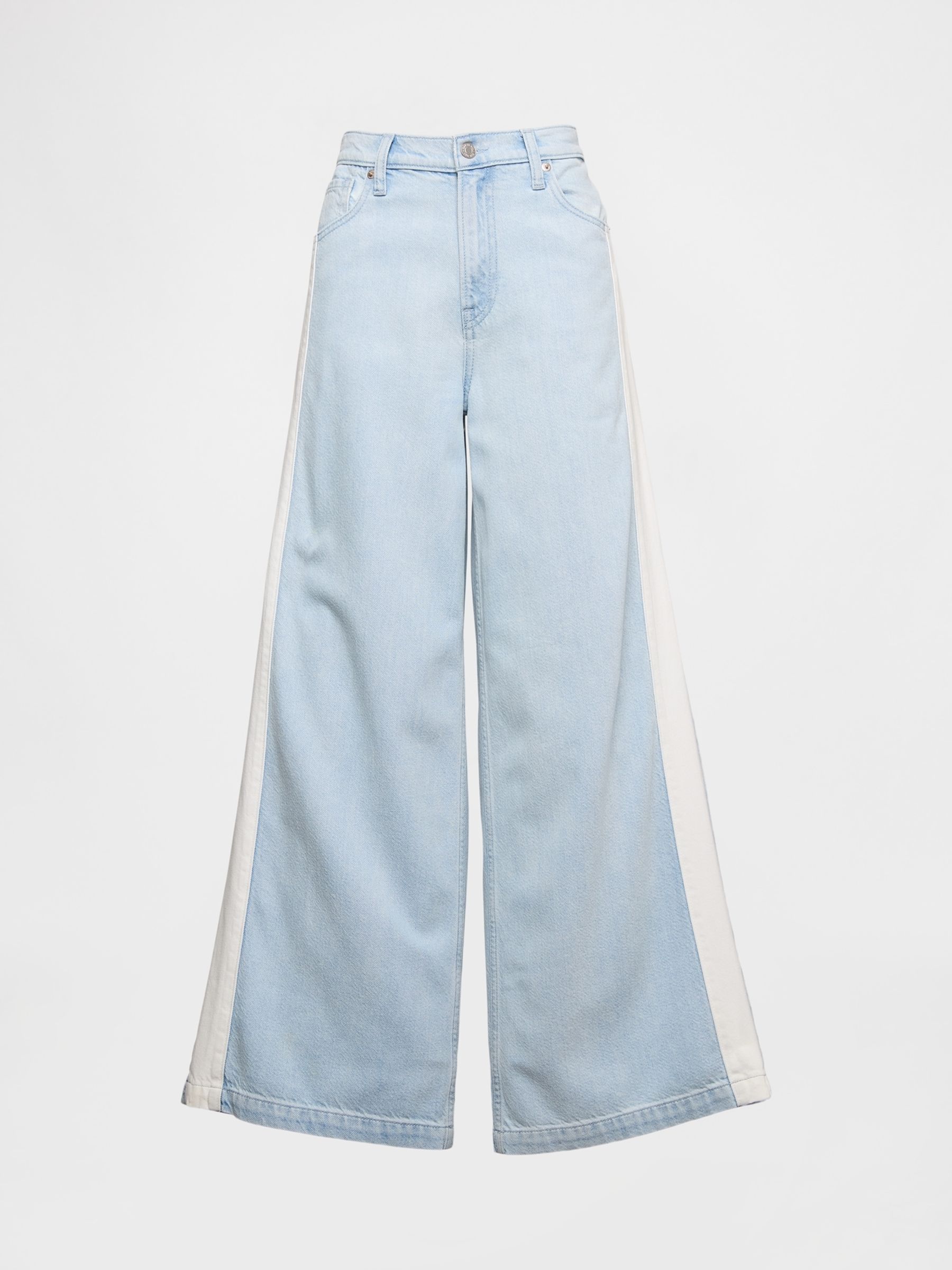 Blue Mid Rise UltraSoft Baggy Jeans - Image 5 of 6