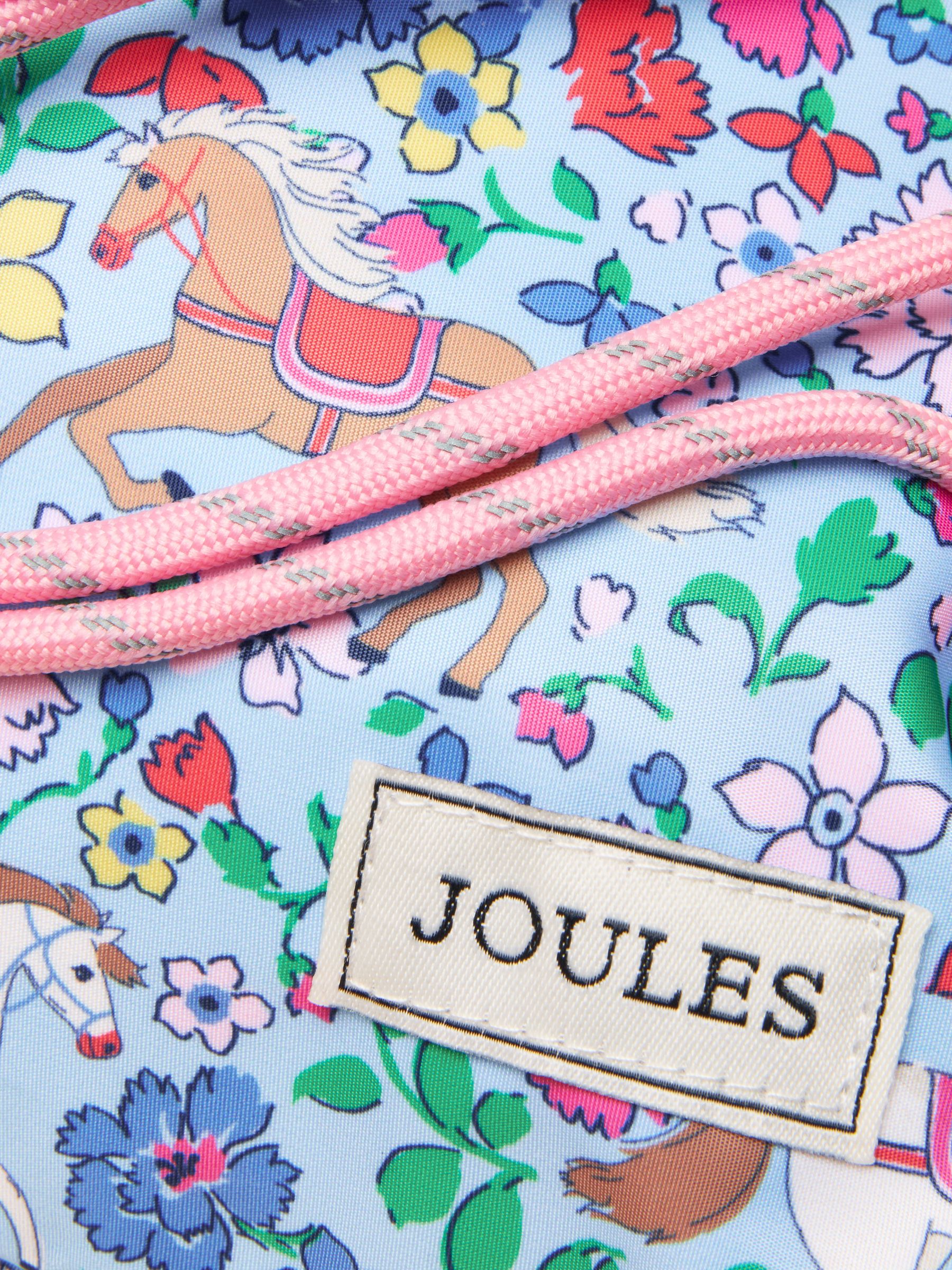 Adventurer Blue Horse Printed Drawstring Bag - Image 3 of 4