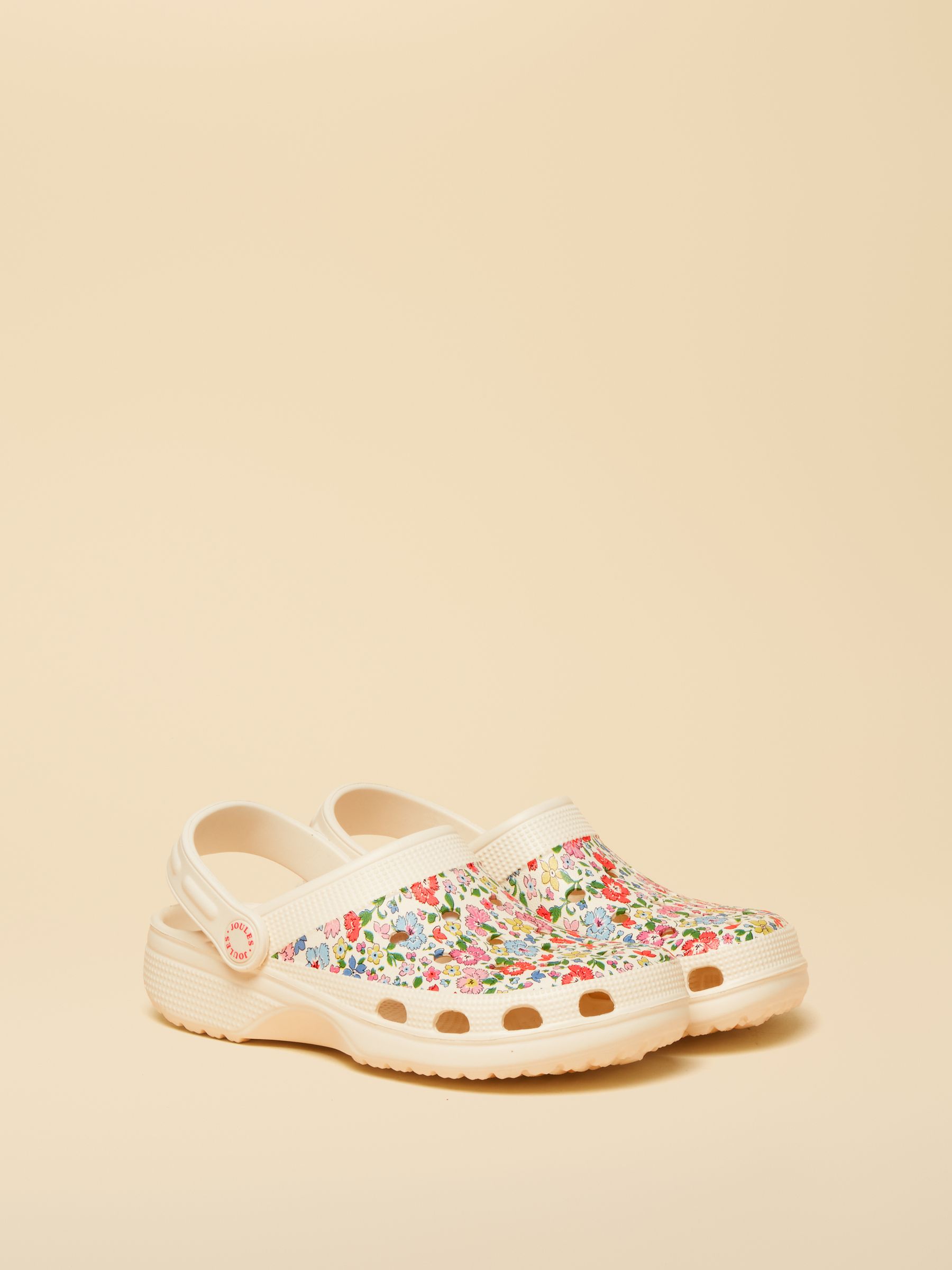 Kids' Poole White Ditsy EVA Clogs - Image 2 of 7