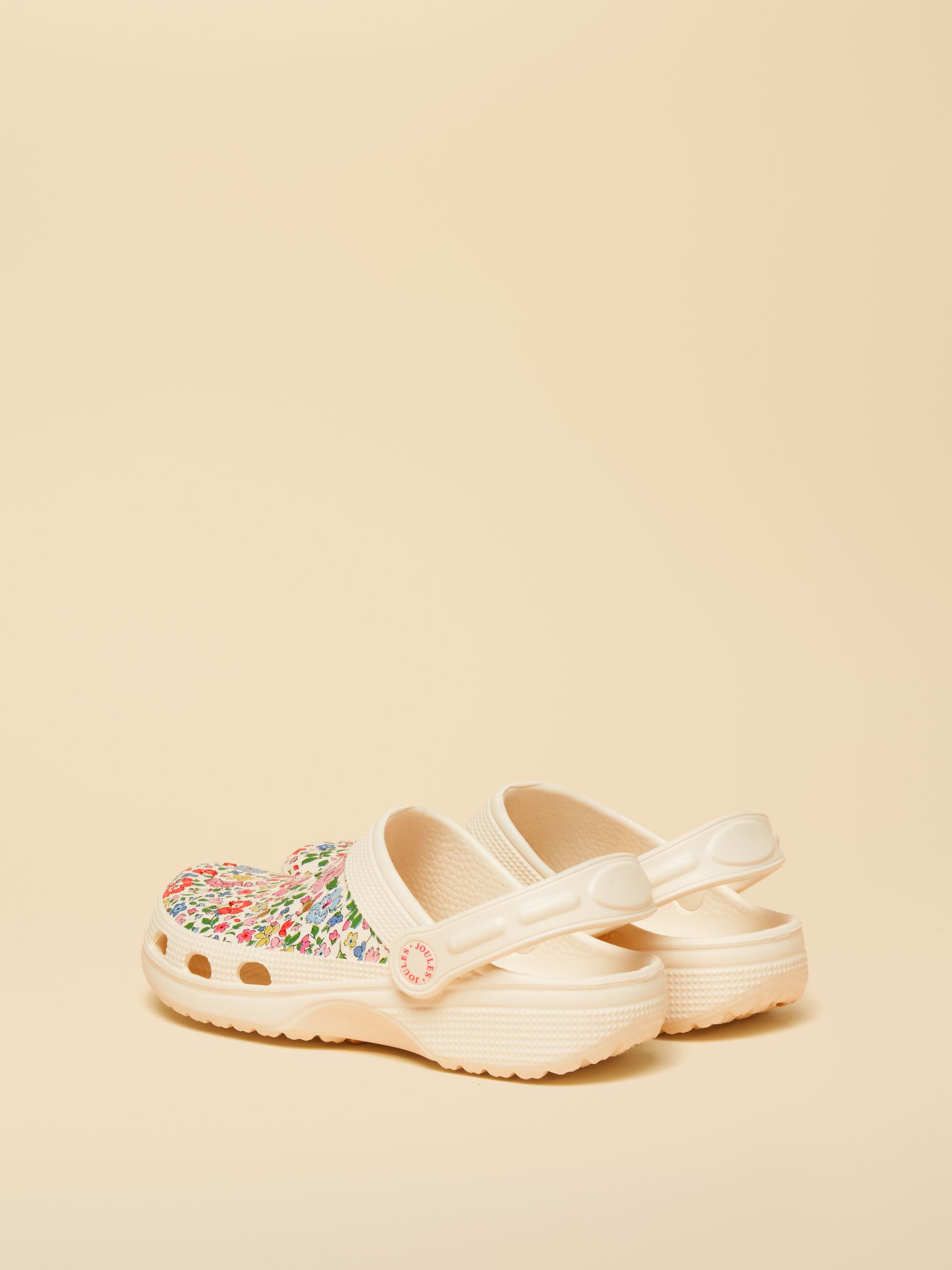 Kids' Poole White Ditsy EVA Clogs - Image 3 of 7