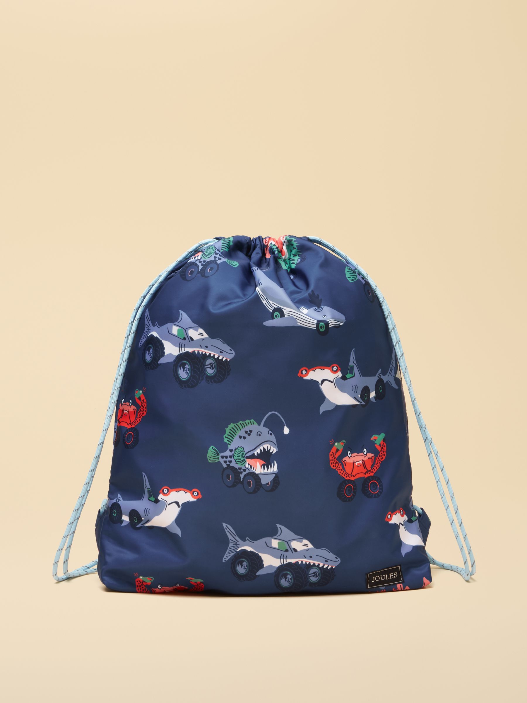 Adventurer Blue Fish Printed Drawstring Bag - Image 1 of 4