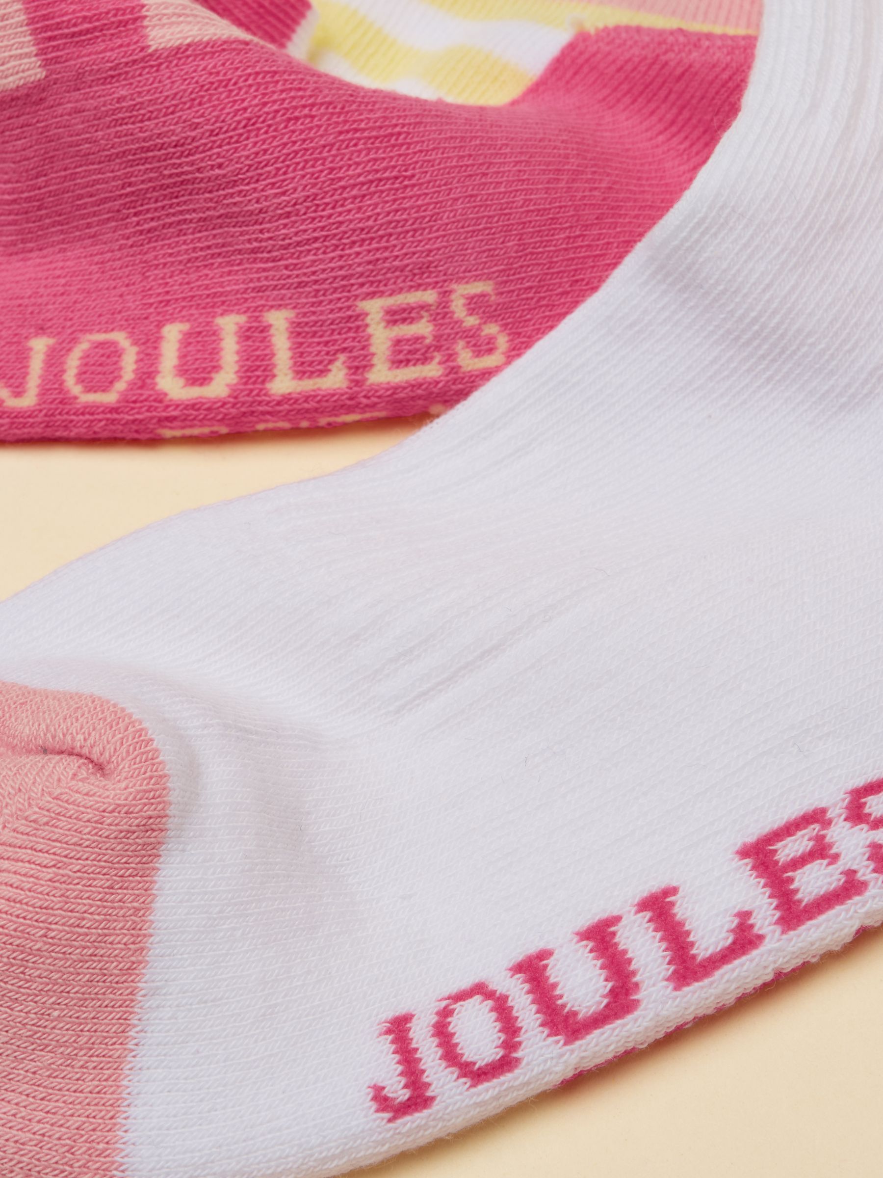 Kids' Volley Pink Seahorse 2 Pack Tennis Sock - Image 3 of 3