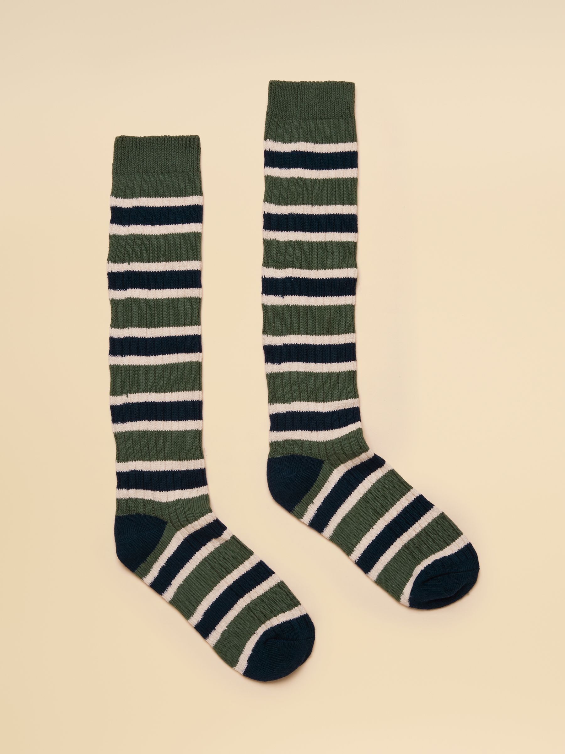 Wader Green Navy Welly Socks - Image 1 of 3