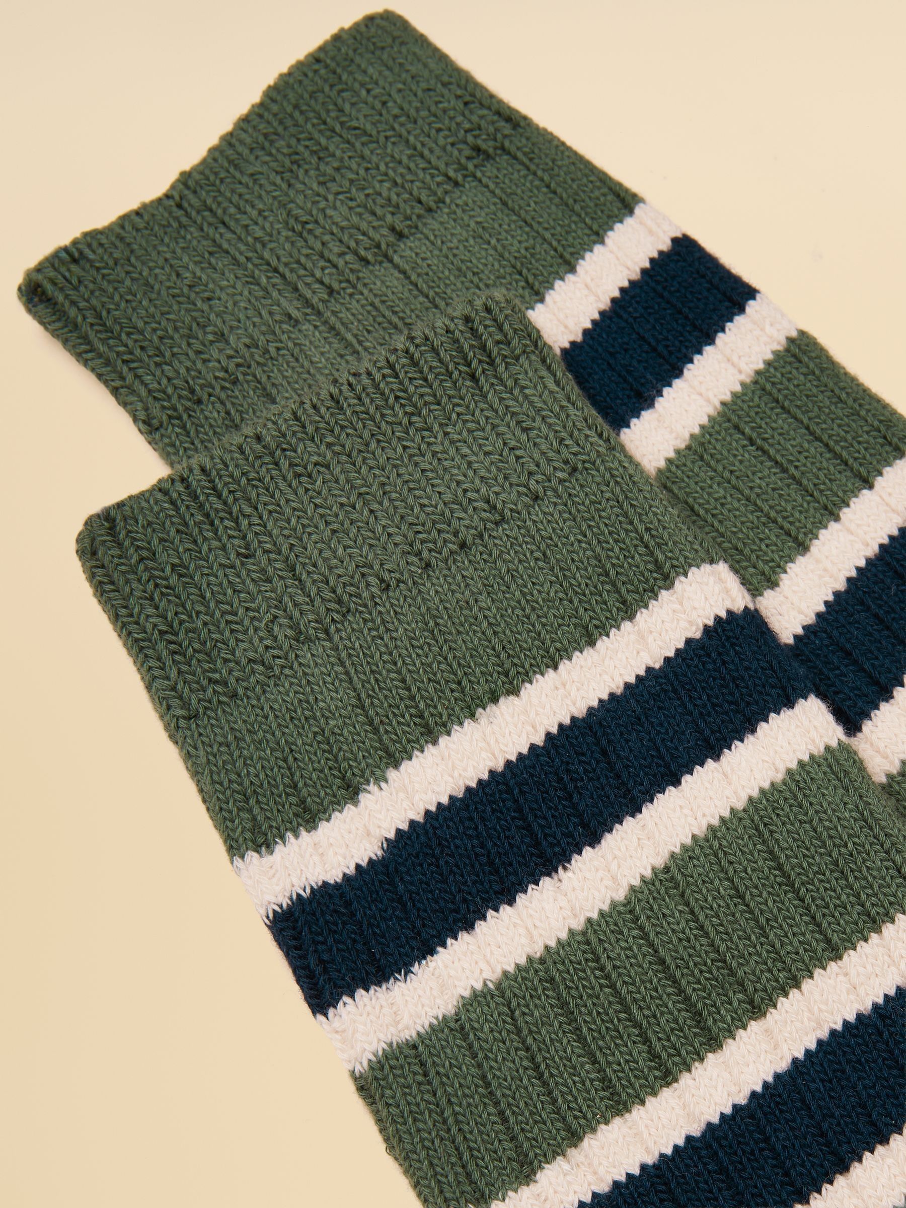 Wader Green Navy Welly Socks - Image 2 of 3