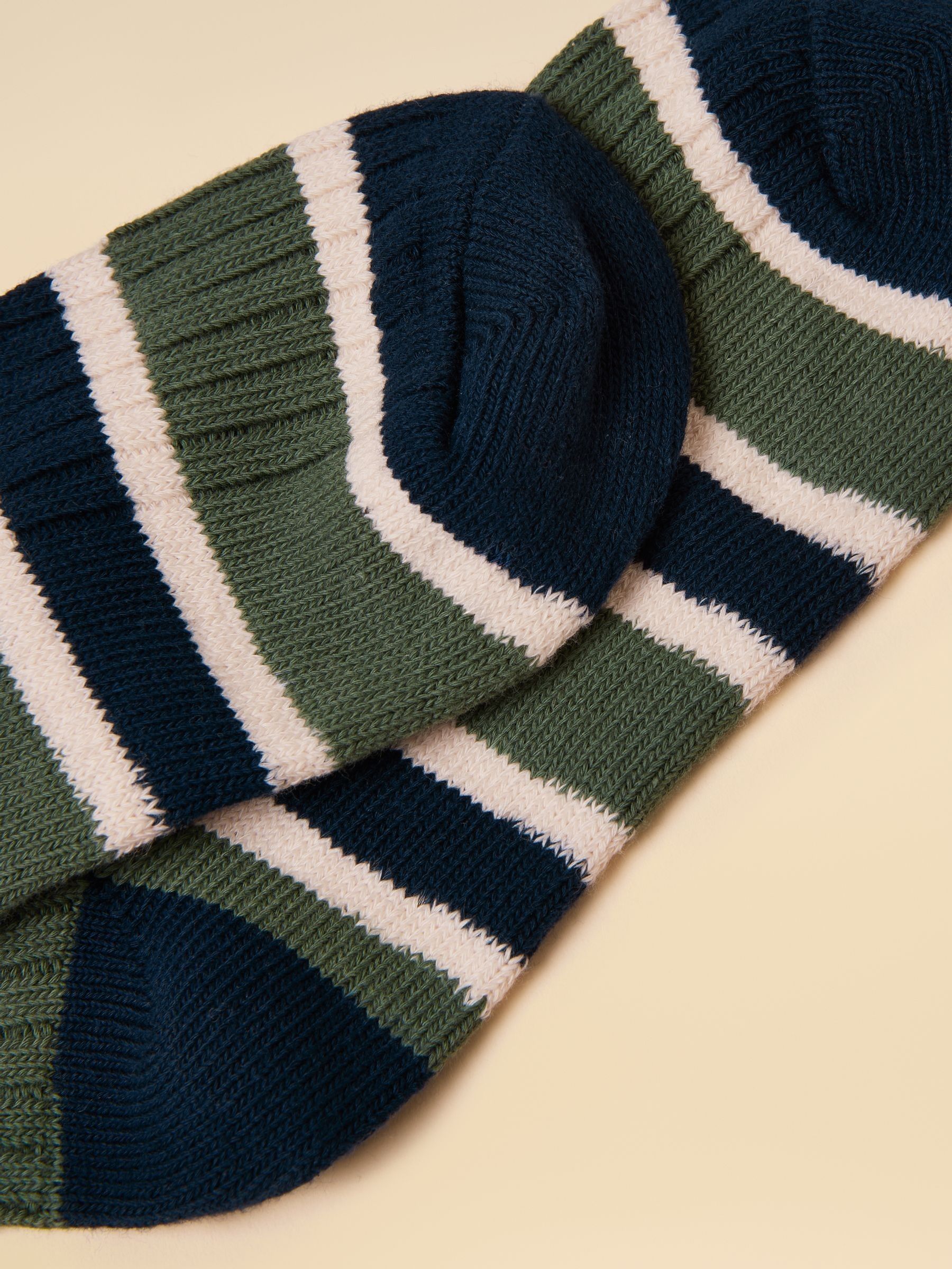 Wader Green Navy Welly Socks - Image 3 of 3