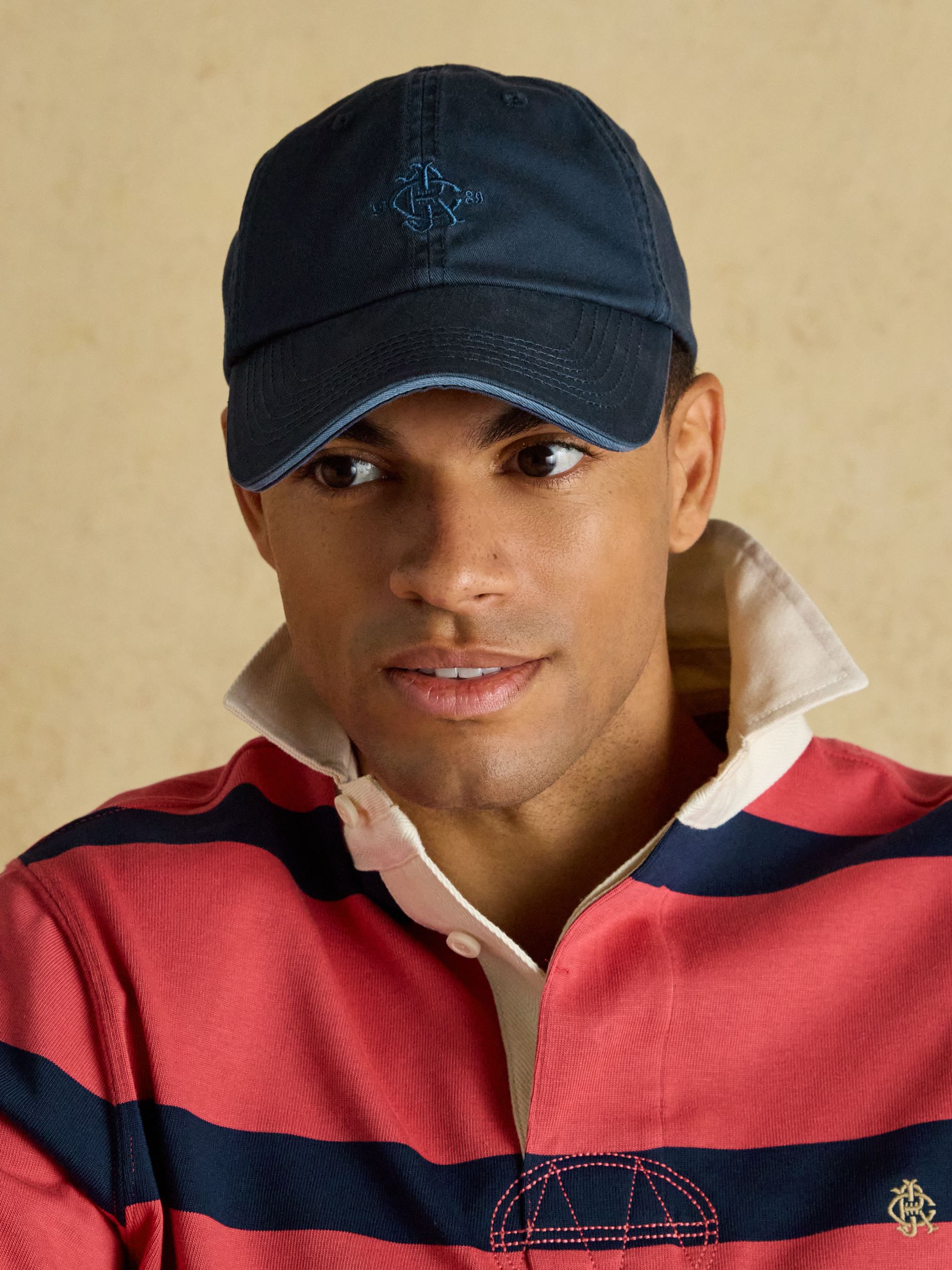Daley Navy Baseball Cap - Image 1 of 8