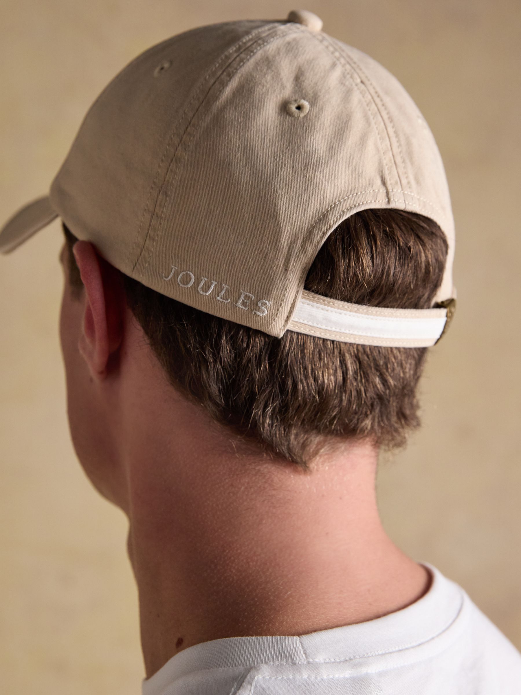 Daley Neutral Embroidered Baseball Cap - Image 2 of 3