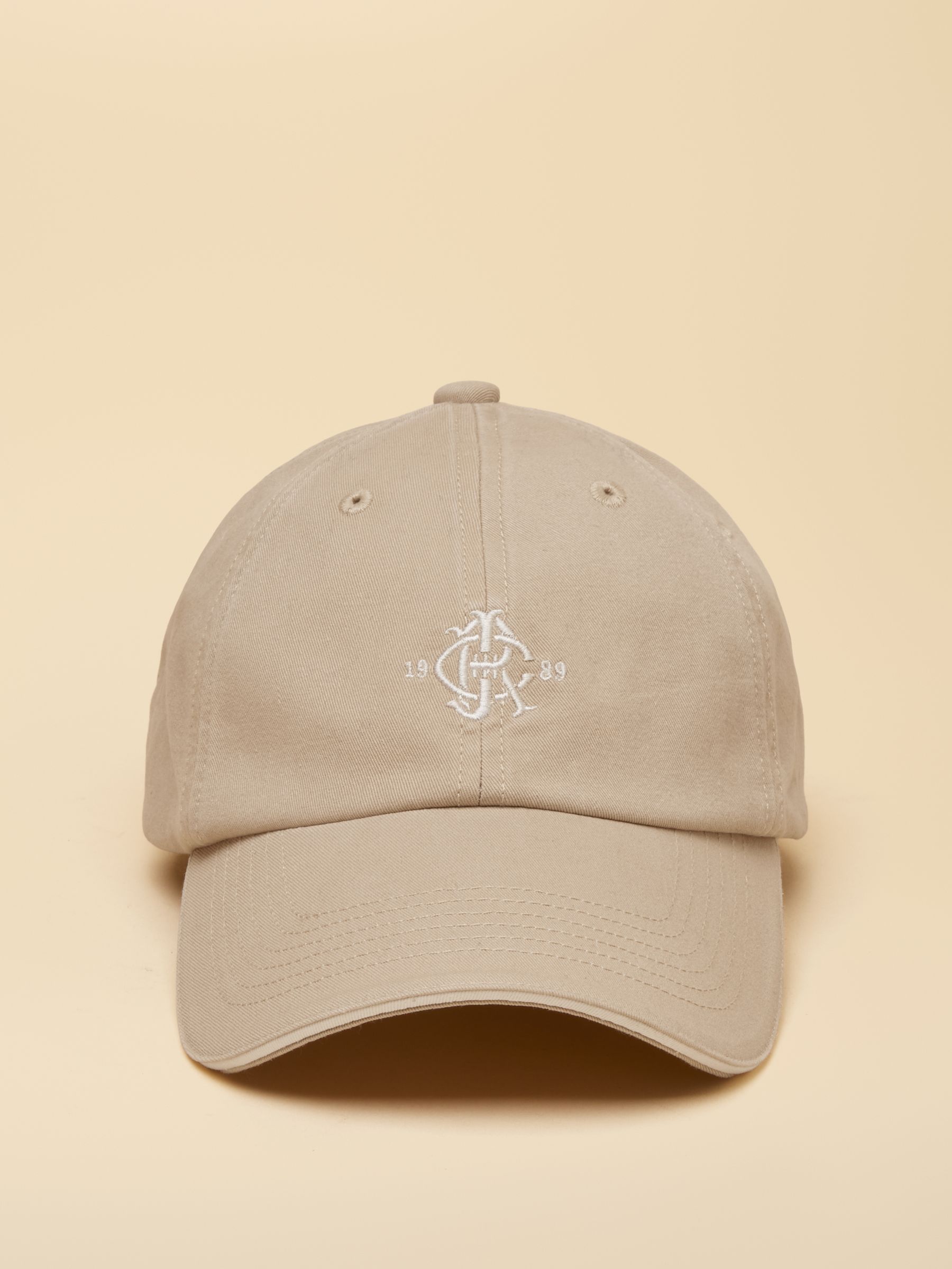 Daley Neutral Embroidered Baseball Cap - Image 4 of 6