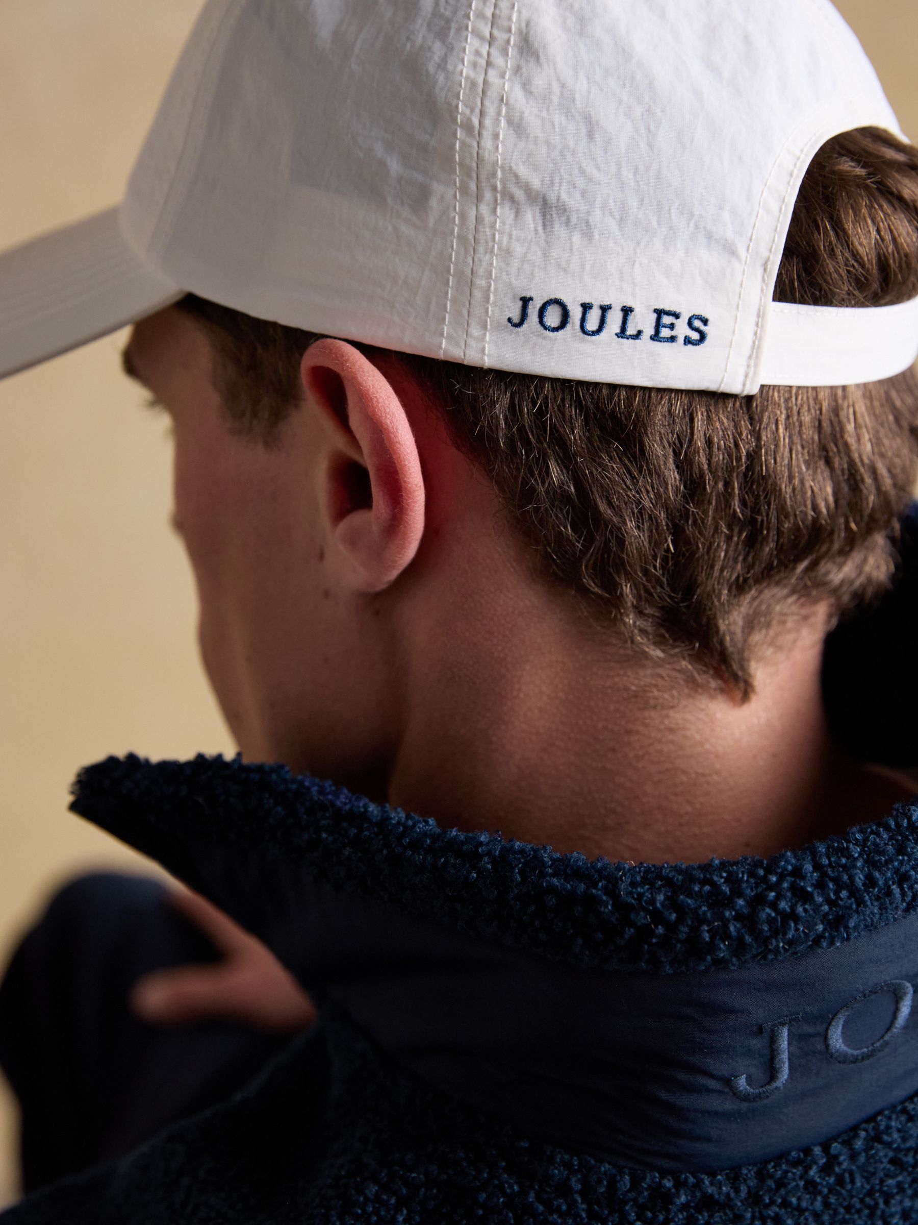 Daley White Nylon Baseball Cap - Image 2 of 8