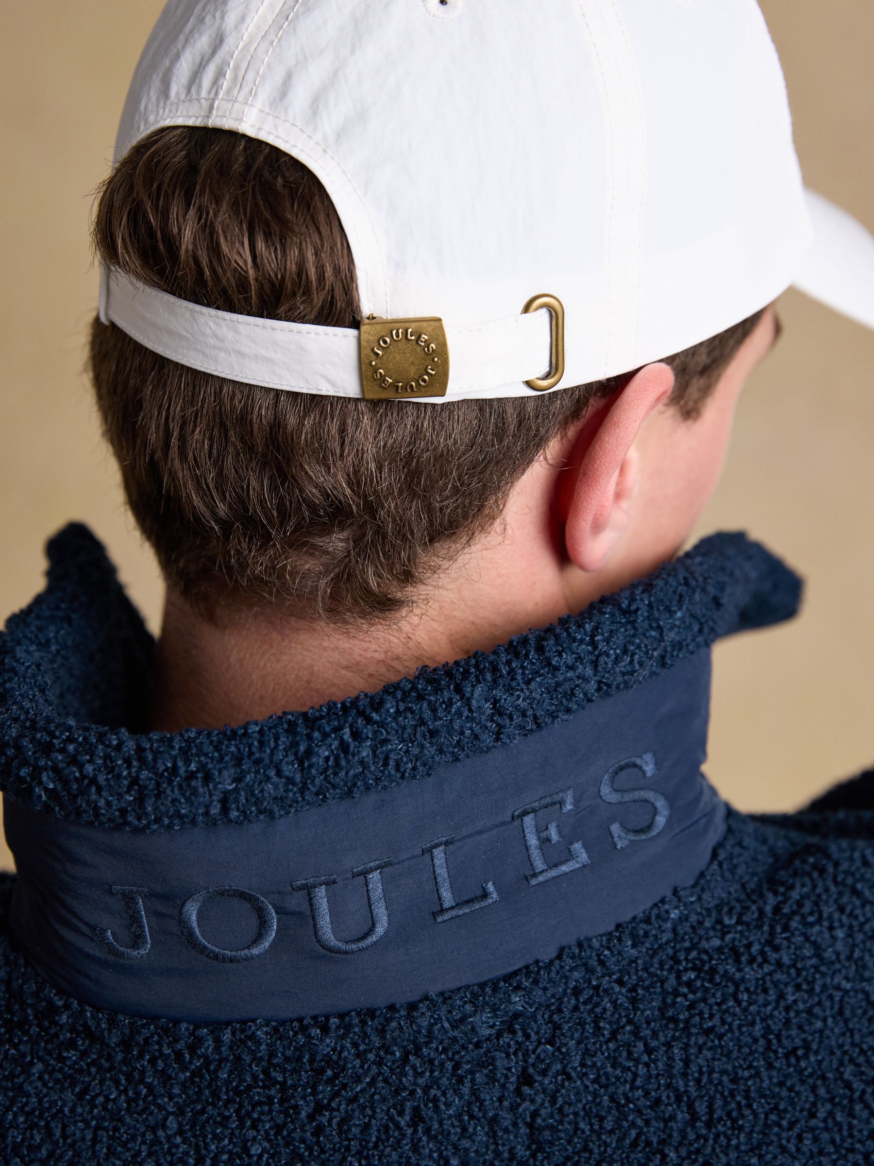 Daley White Nylon Baseball Cap - Image 3 of 8