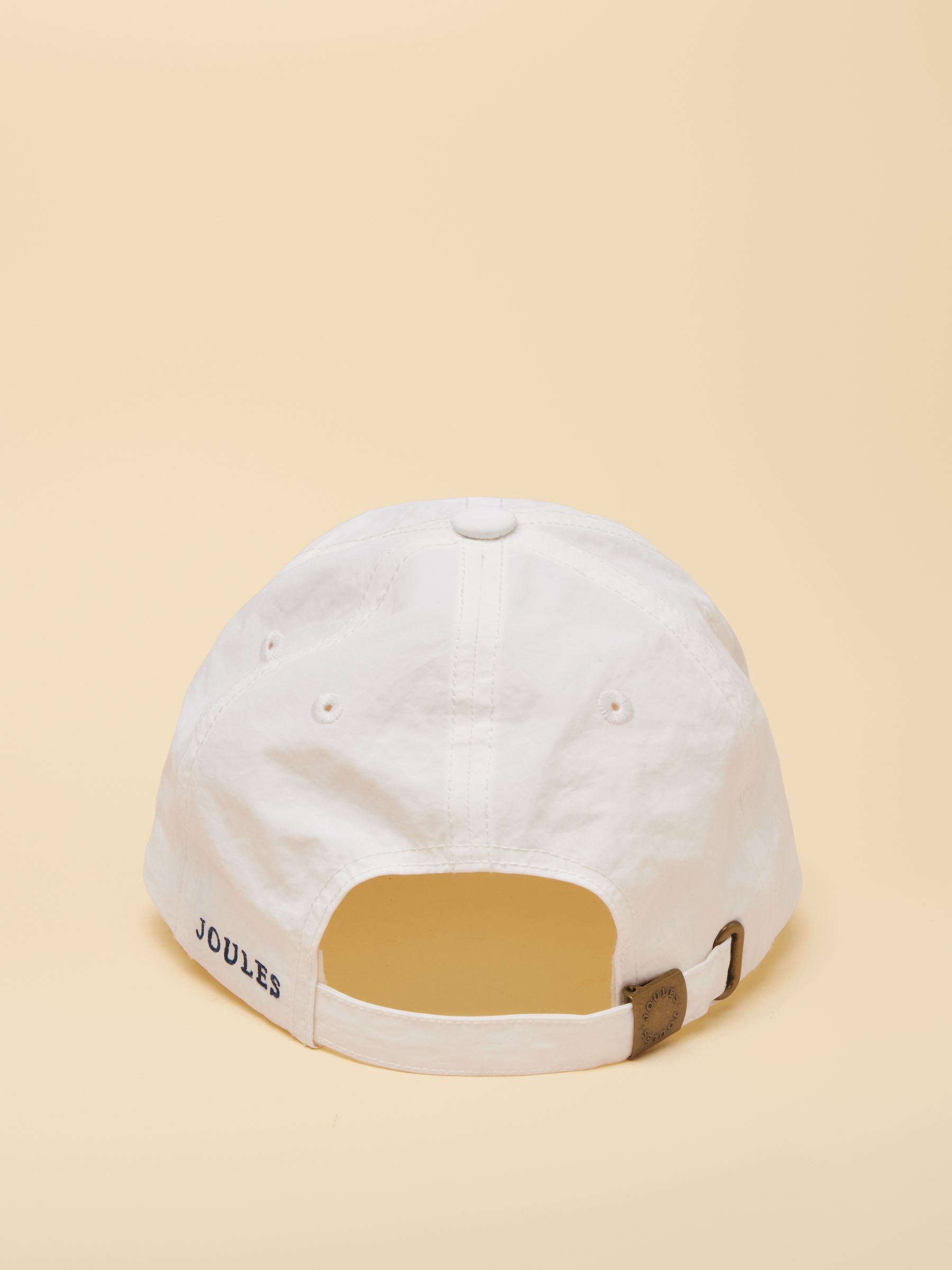 Daley White Nylon Baseball Cap - Image 5 of 8
