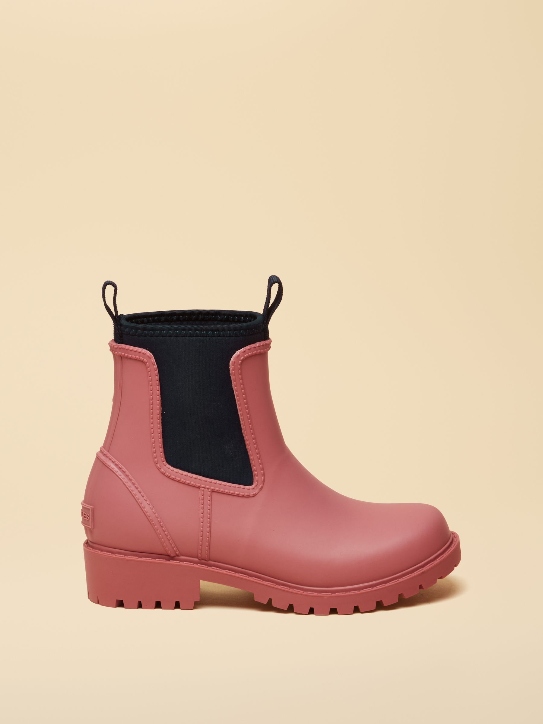 Oakfield Pink Neoprene Lined Ankle Wellies - Image 2 of 5