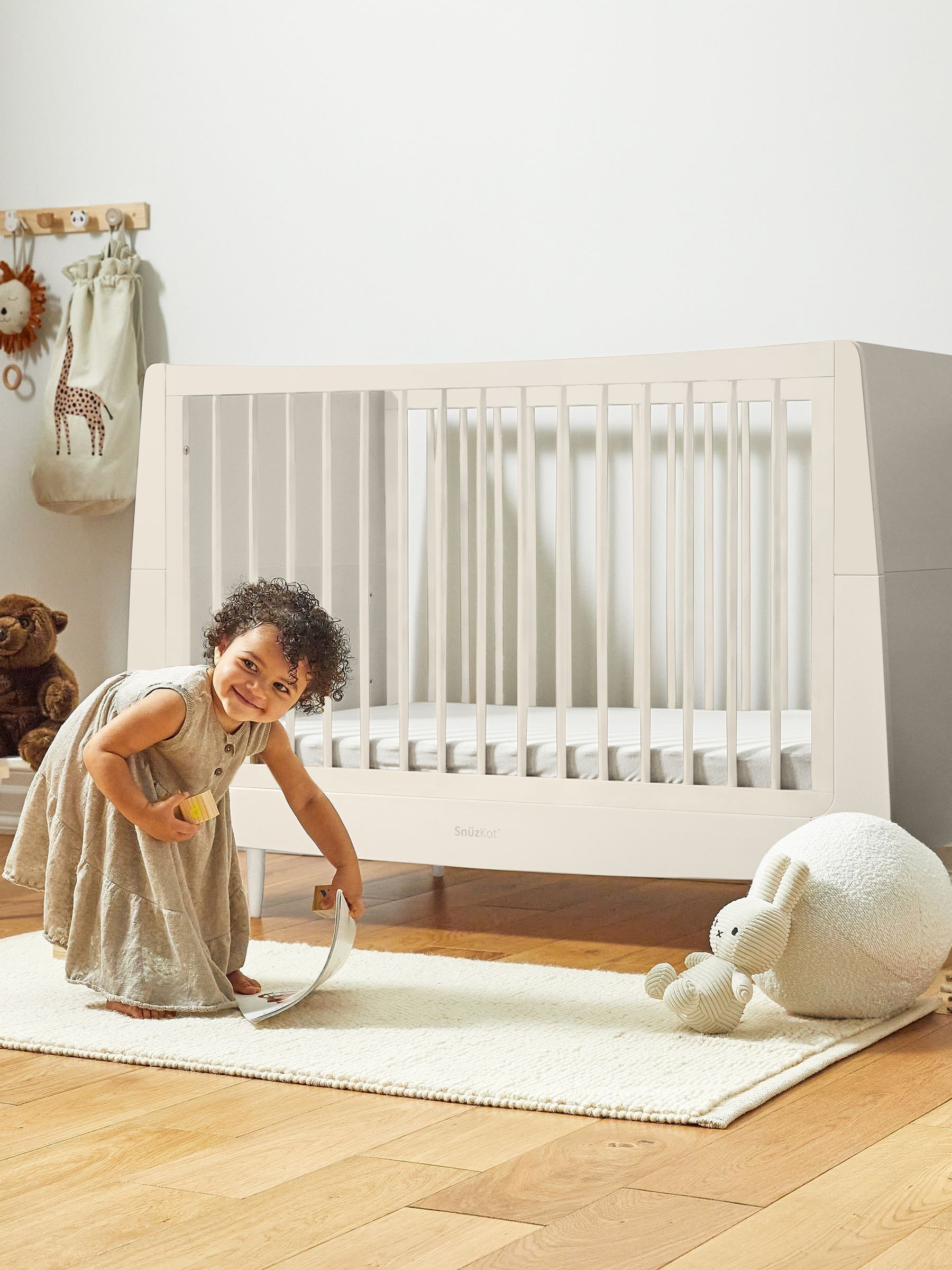 Snuz Cashmere SnuzKot Skandi Cot Bed - Image 2 of 7