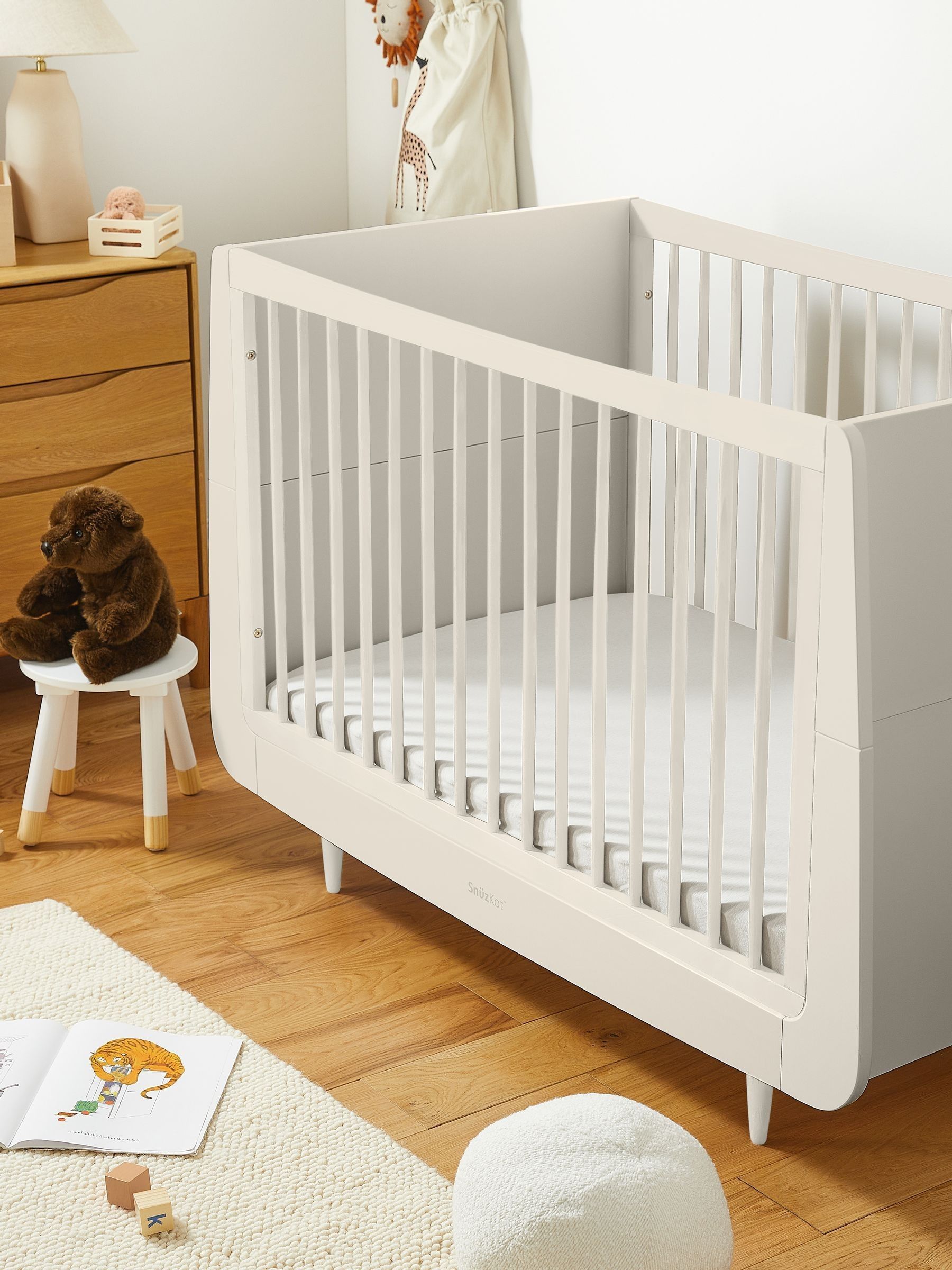 Snuz Cashmere SnuzKot Skandi Cot Bed - Image 3 of 7