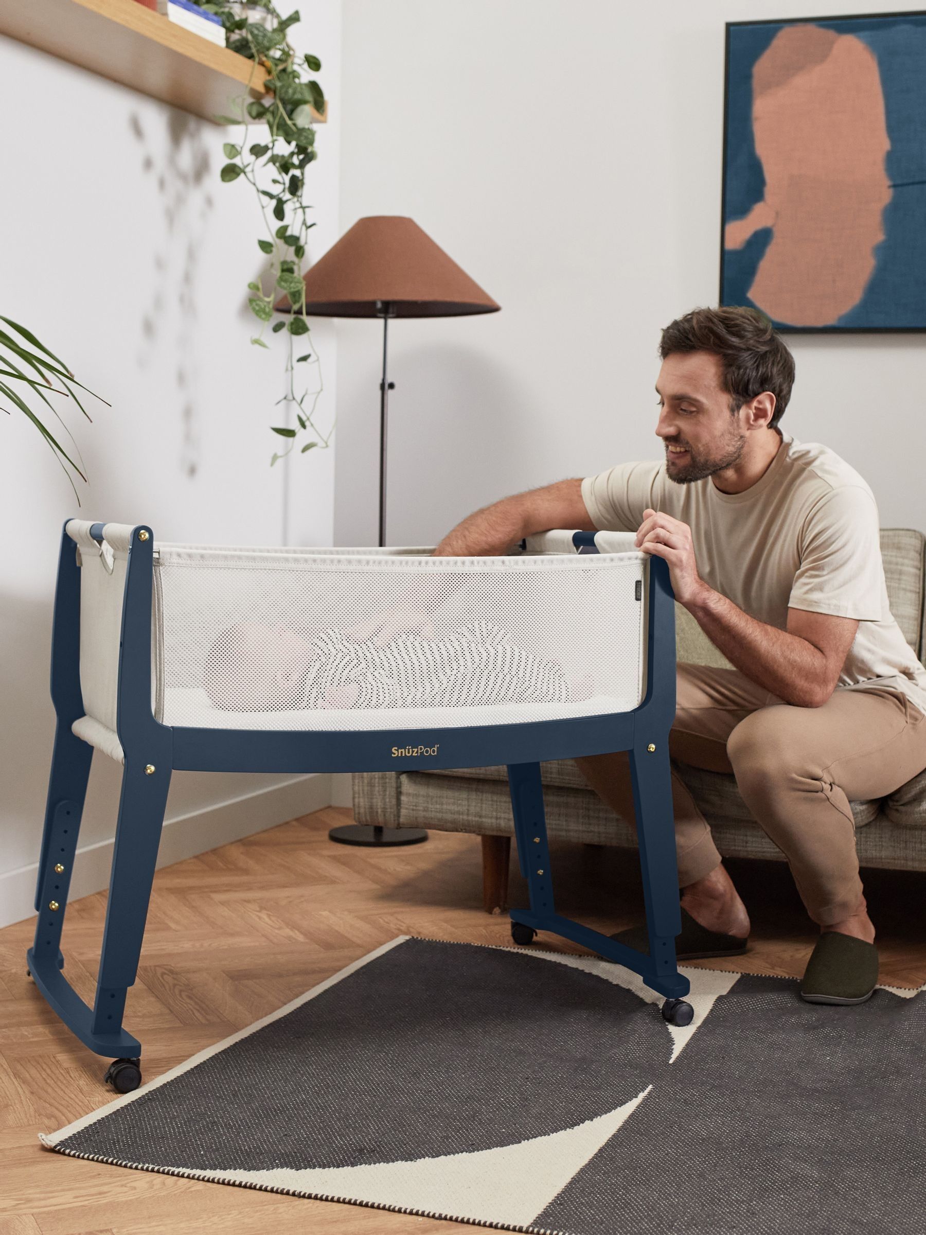 Snuz London SnuzPod Studio Bedside Crib - Image 5 of 8