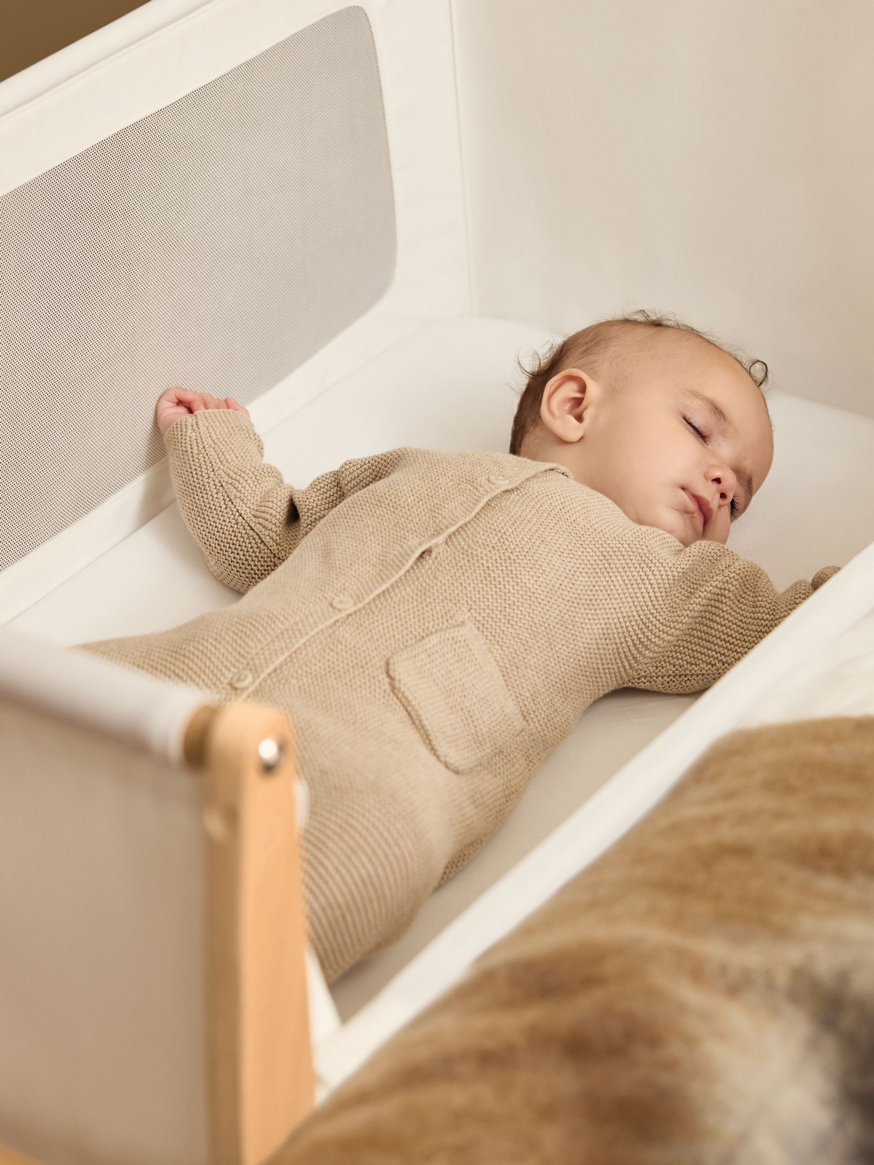 Snuz Natural SnuzPod 5 Bedside Crib - Image 3 of 8