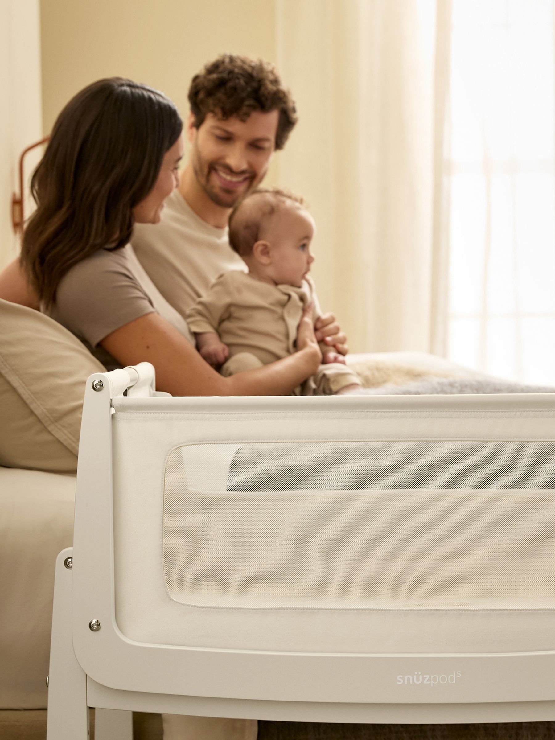Snuz Cashmere SnuzPod 5 Bedside Crib - Image 2 of 8