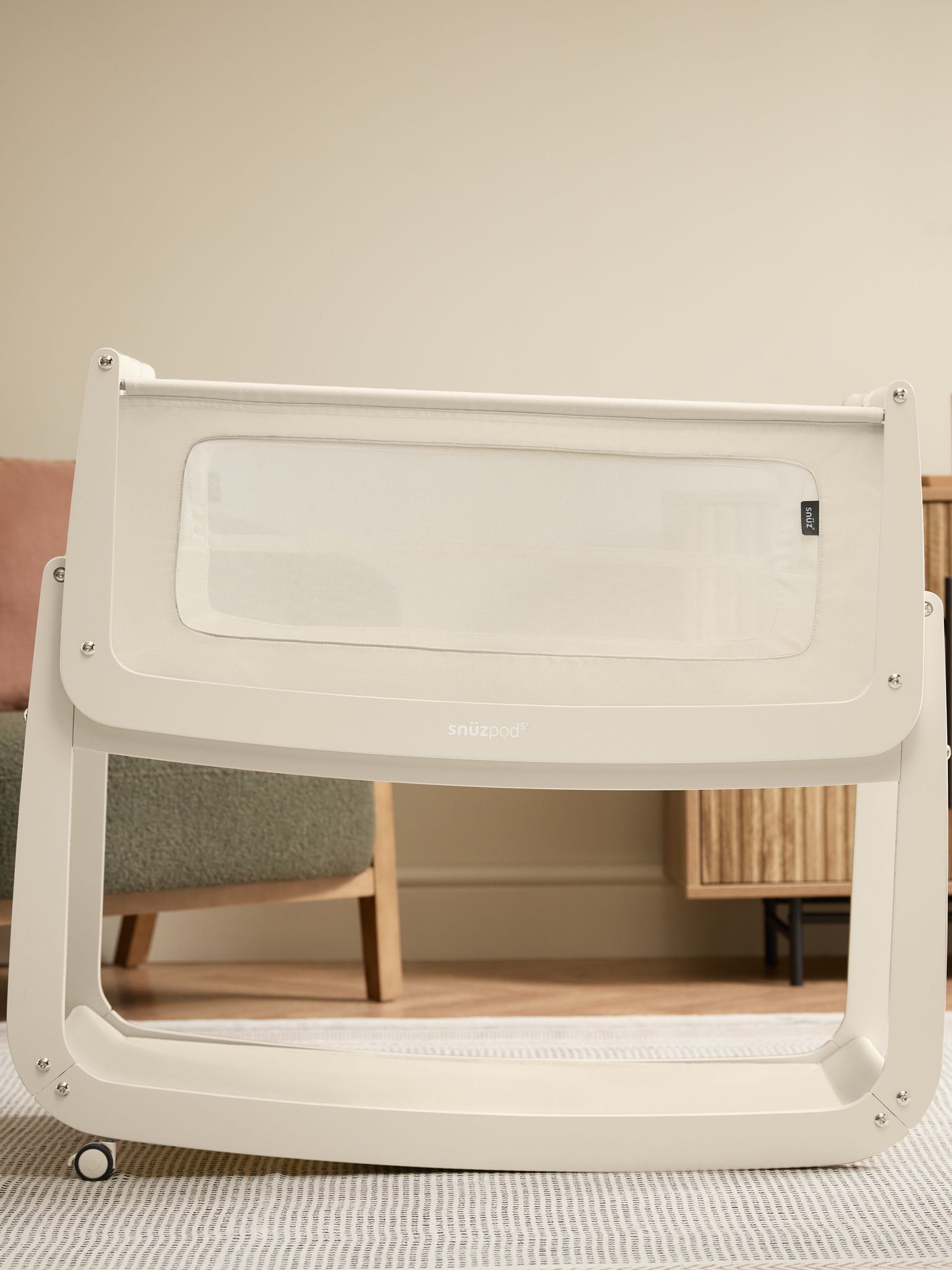 Snuz Cashmere SnuzPod 5 Bedside Crib - Image 6 of 8