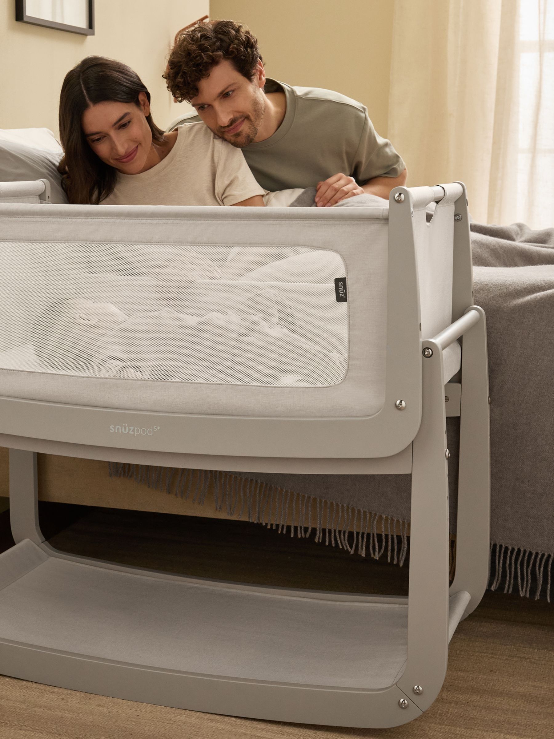 Snuz Pebble SnuzPod 5 Bedside Crib - Image 2 of 8