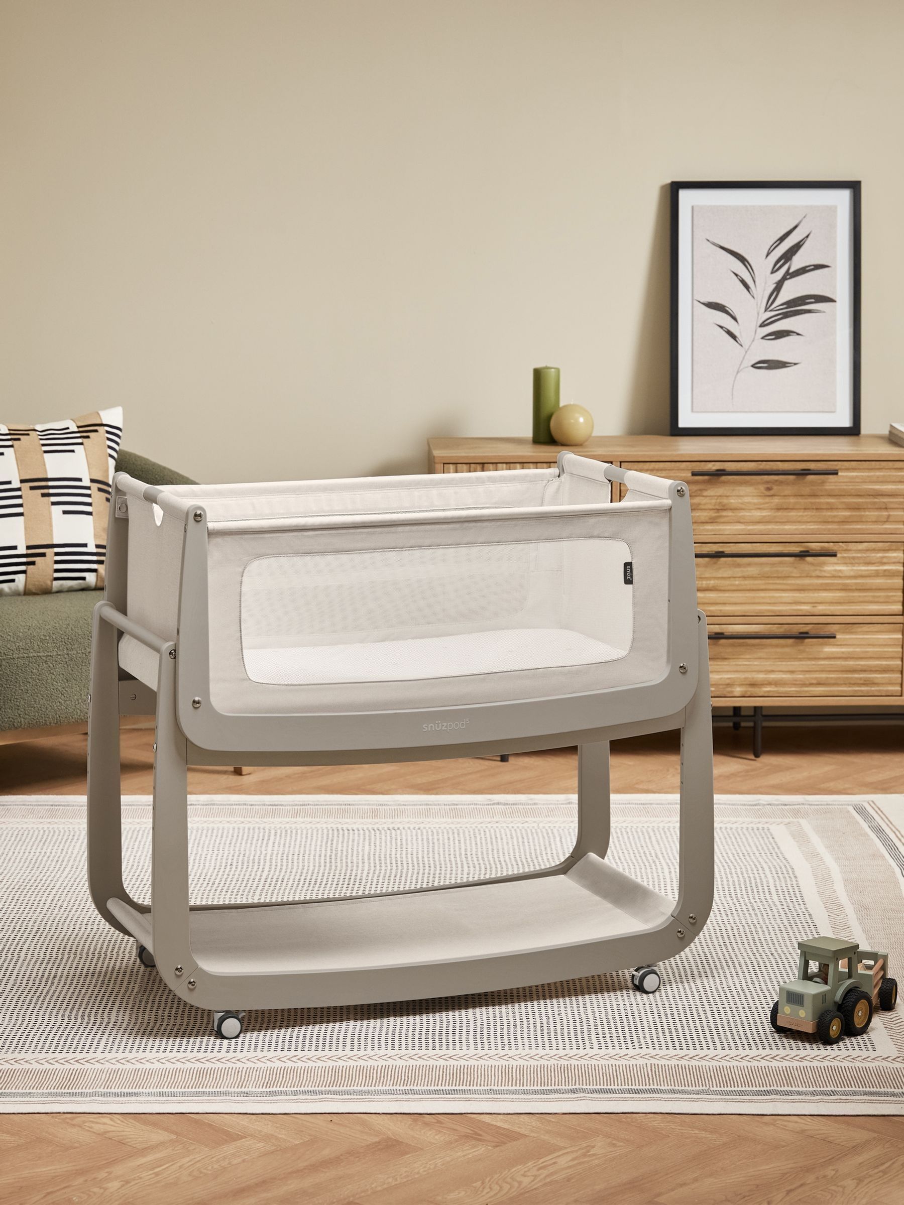 Snuz Pebble SnuzPod 5 Bedside Crib - Image 4 of 8