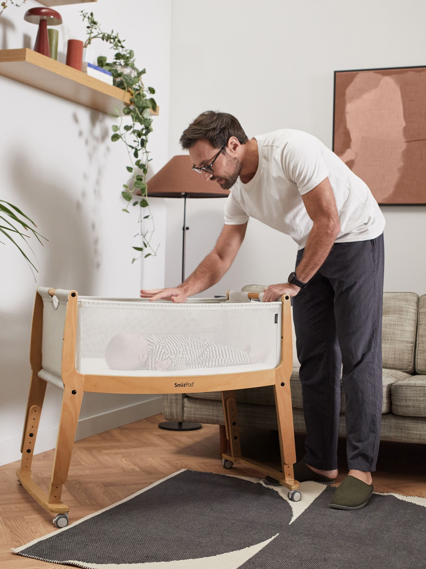 Snuz Stockholm SnuzPod Studio Bedside Crib - Image 5 of 8