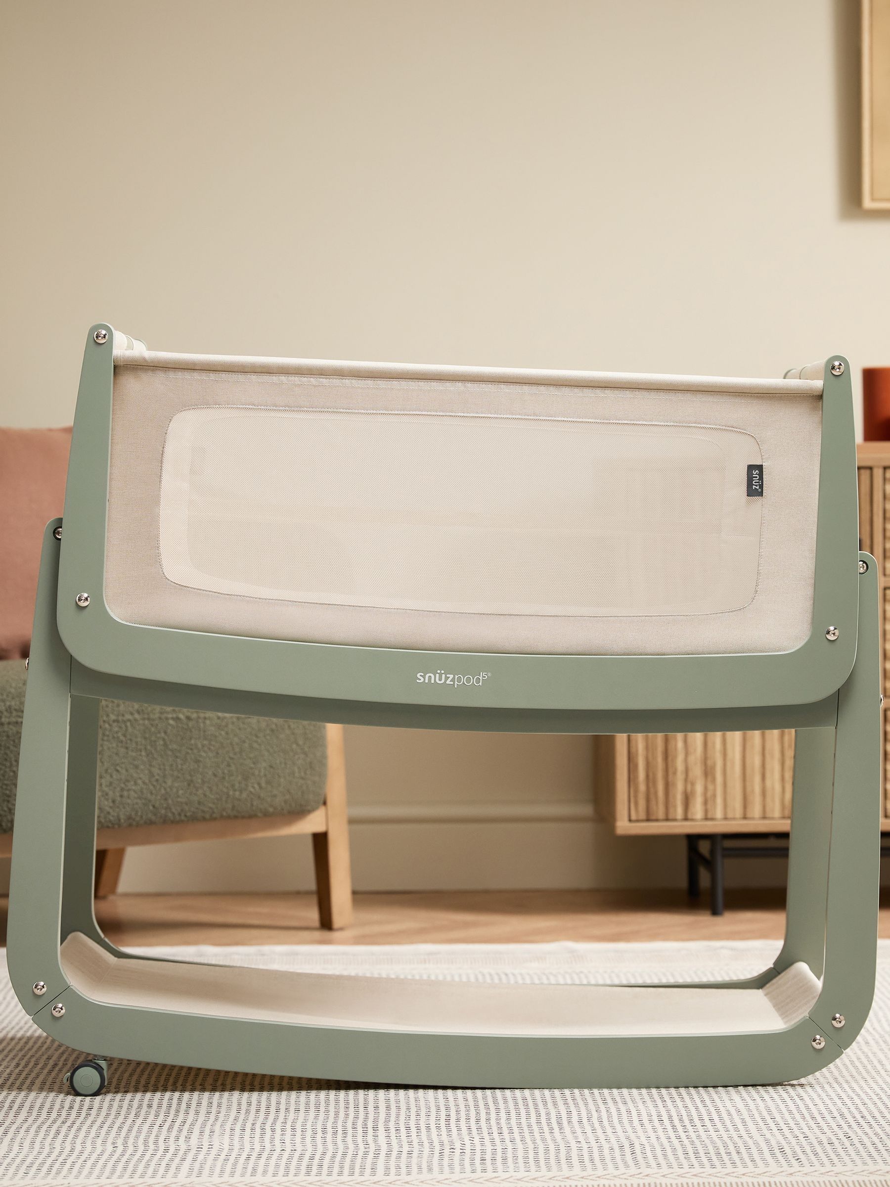 Snuz Sage SnuzPod 5 Bedside Crib - Image 6 of 8