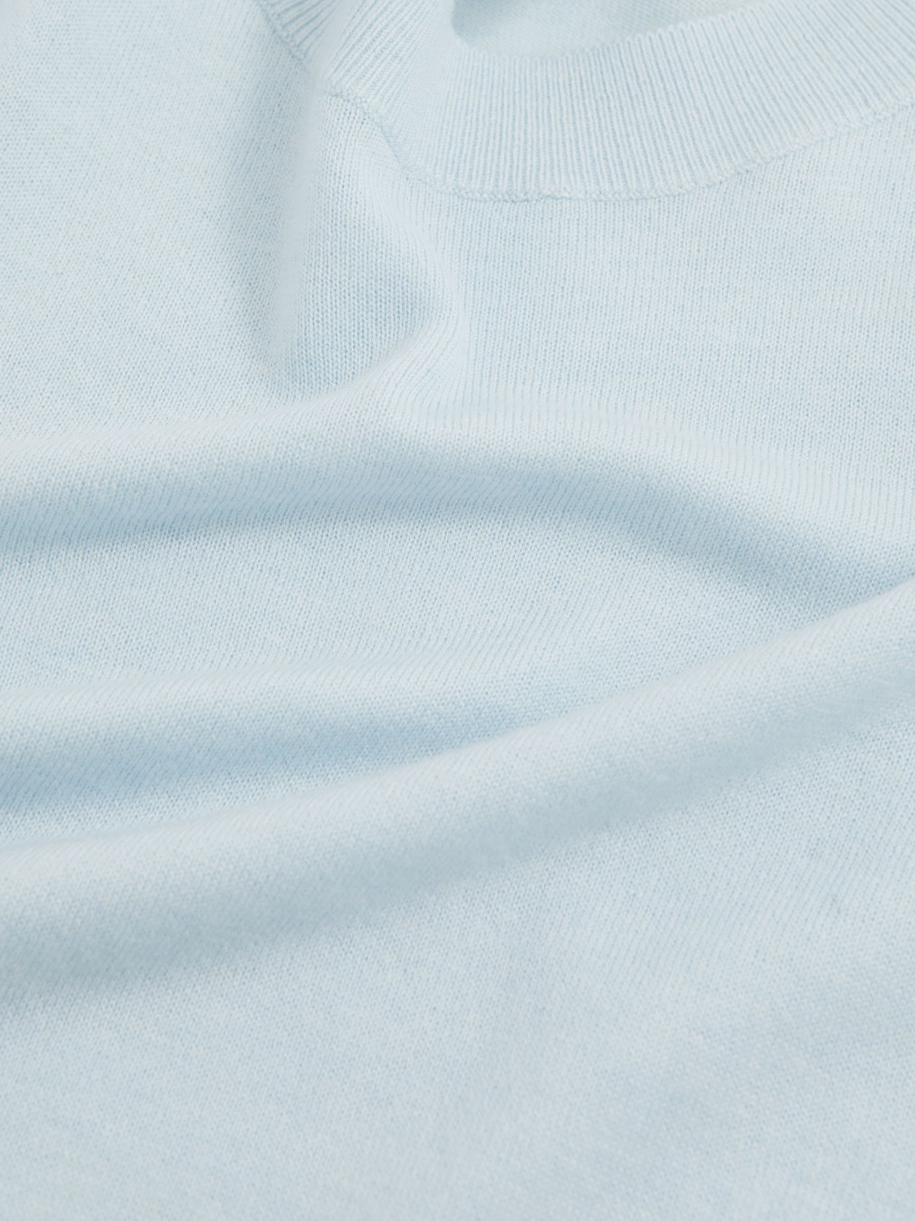Wool Crew-Neck Jumper in Blue - image 3
